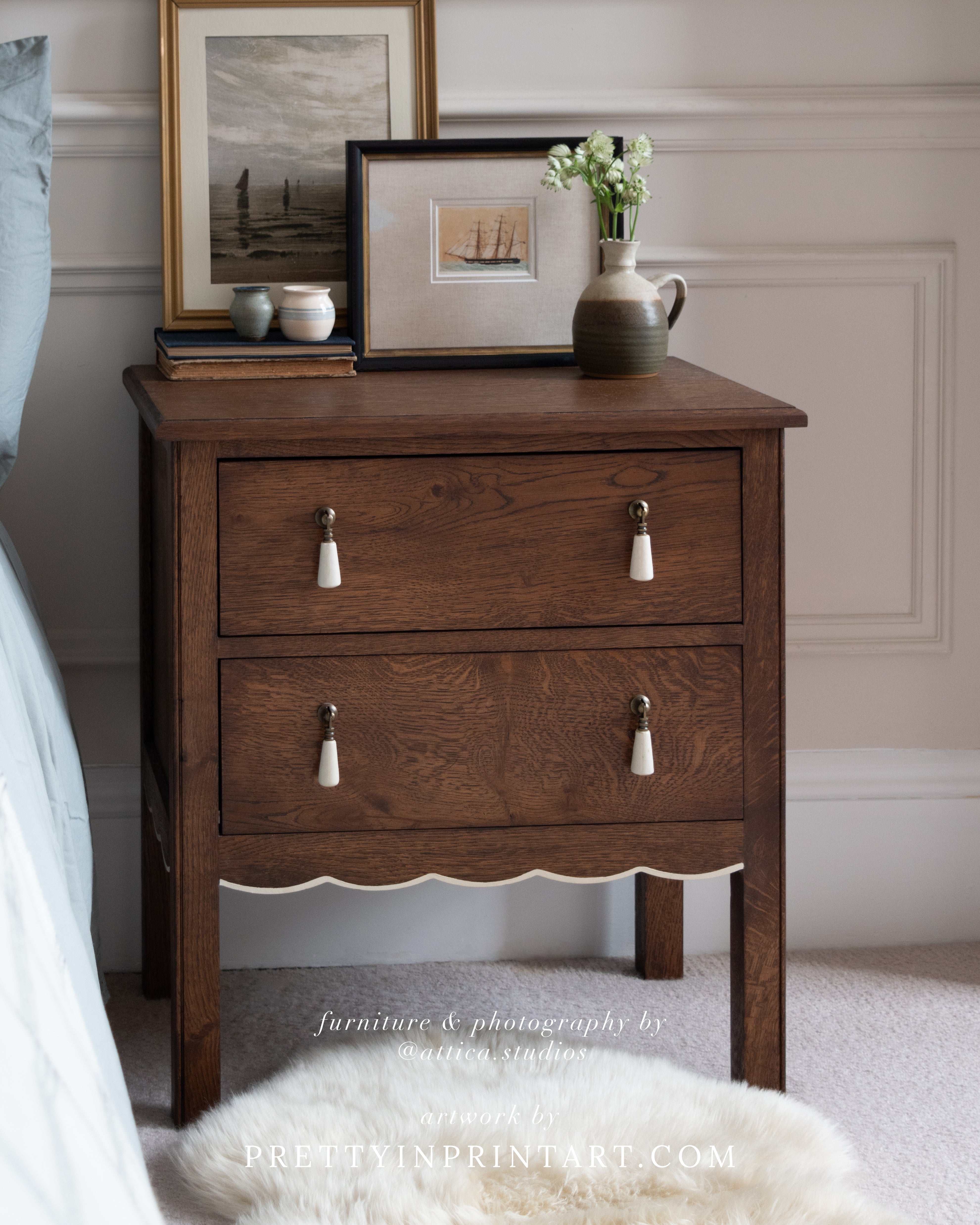 Antique Sailing Boat – Sea Art Print 001 | Framed 2001