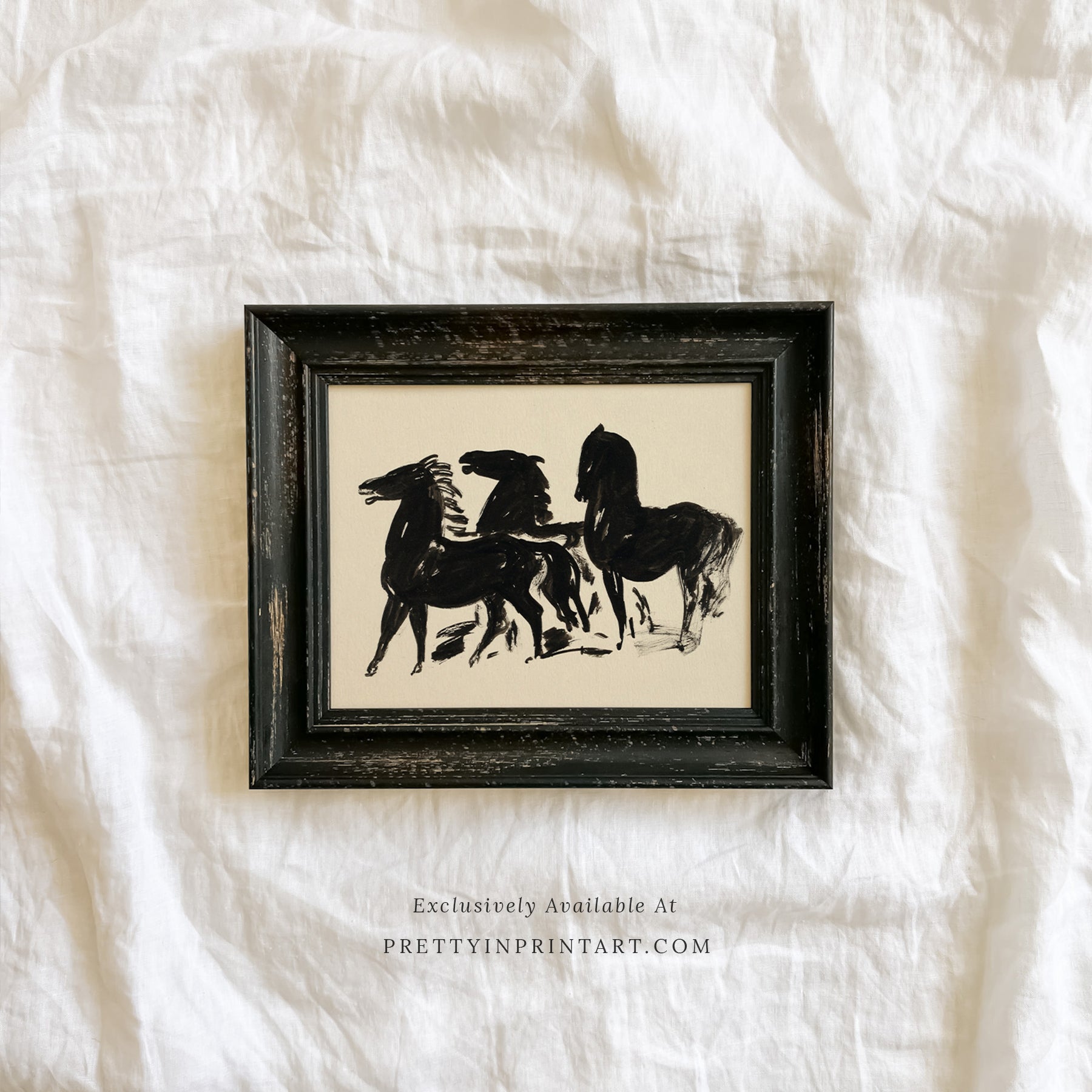 SOLD OUT — Black Rustic-Style Frame | 10481 (UK ONLY)