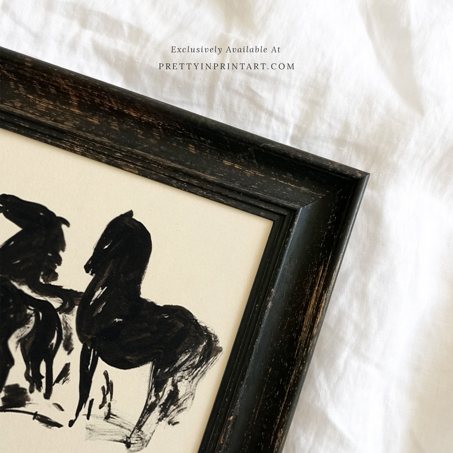 SOLD OUT — Black Rustic-Style Frame | 10481 (UK ONLY)
