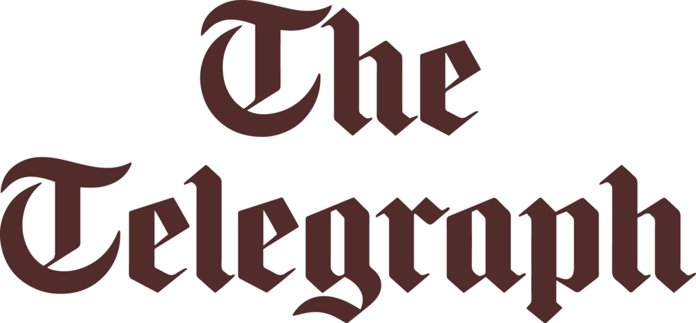 The Telegraph logo - Pretty in Print Art as featured in the press