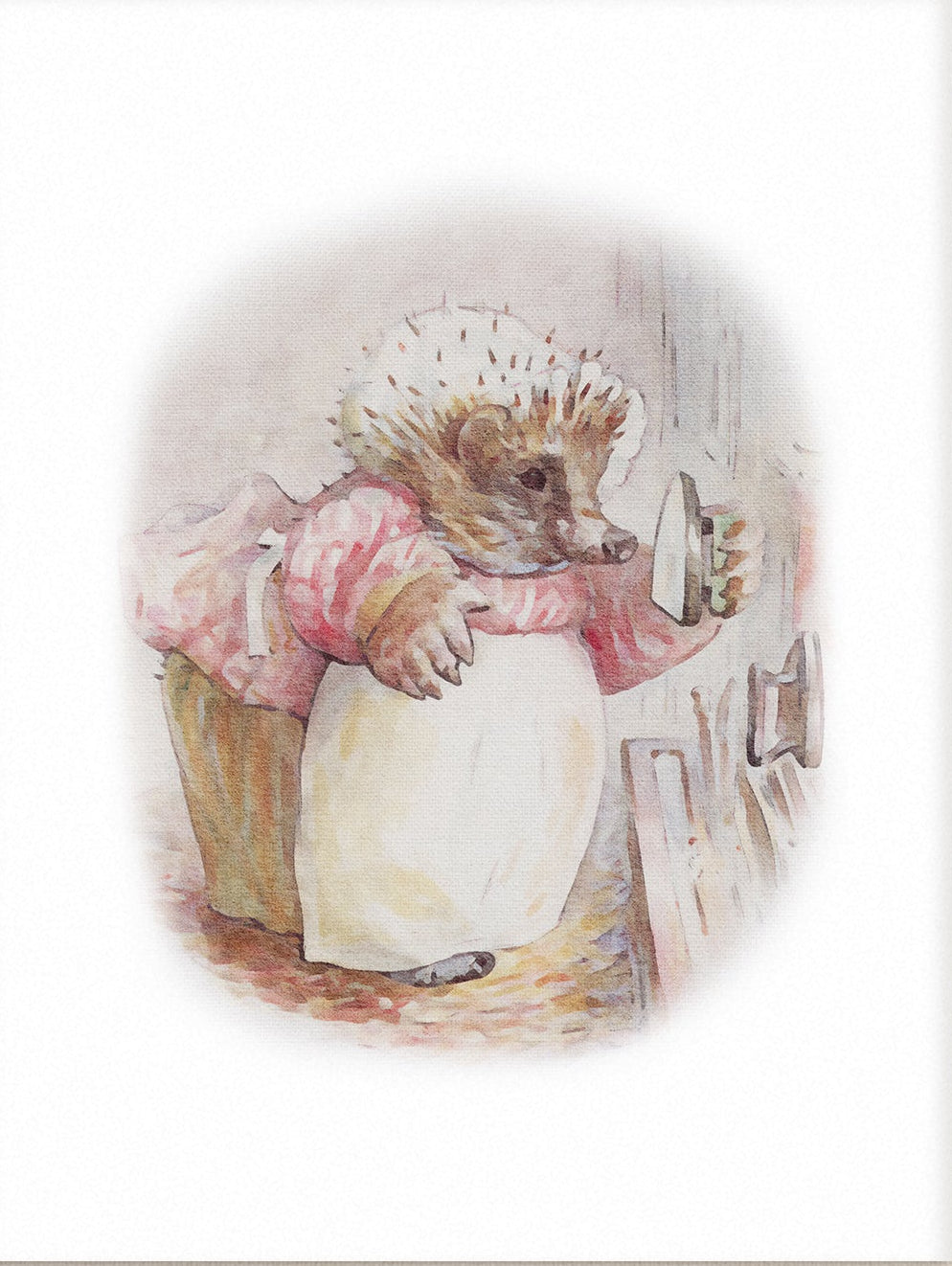 Beatrix Potter Nursery Art, Mrs Tiggy-Winkle | Unframed