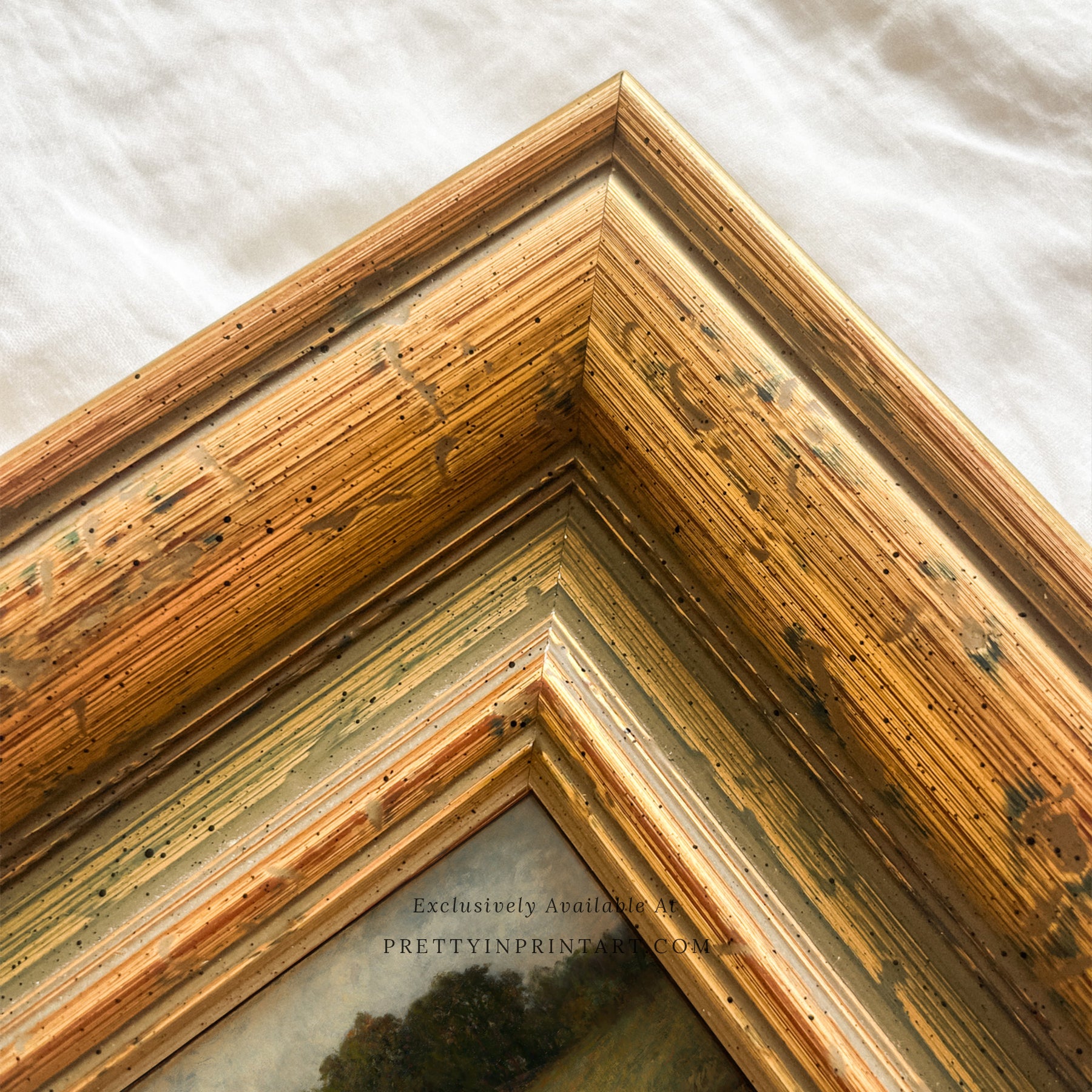 SOLD OUT — Vintage Framed Landscape Print | 10457 (UK ONLY)