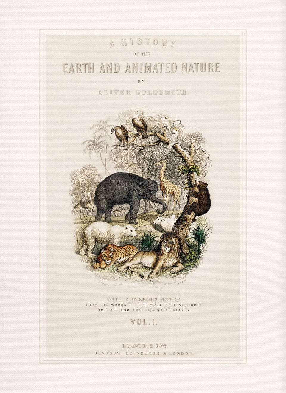 Animal Nursery Art, 00689 | Unframed