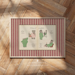 Babar Inspired Art 001 | Framed Print