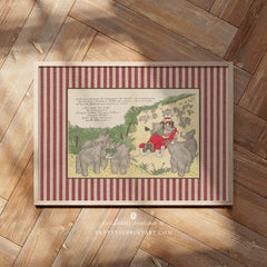 Babar Inspired Art 007 | Framed Print
