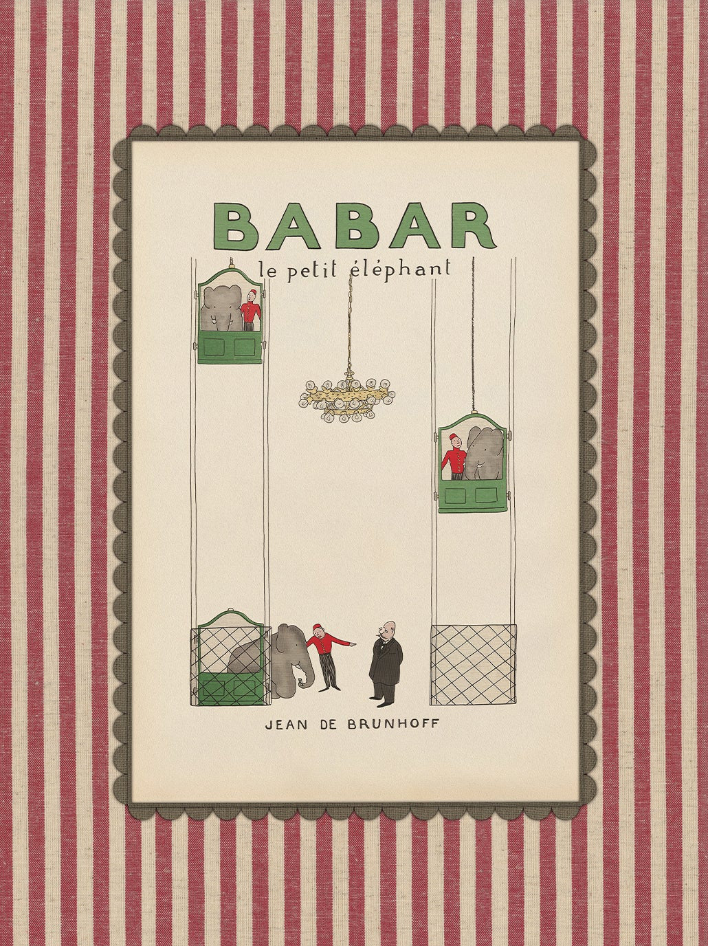 Babar Nursery Art 011 | Unframed