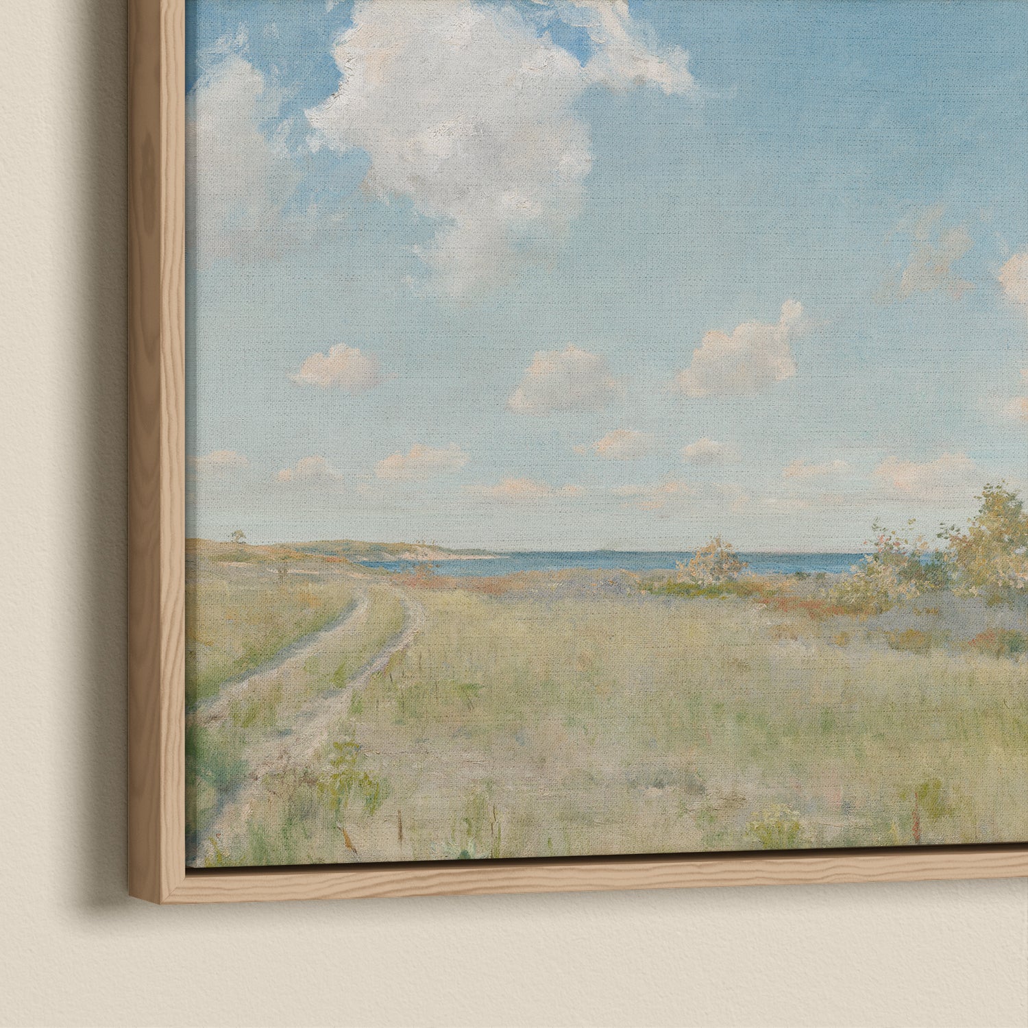 Landscape, Coastal 00576 | Framed Canvas