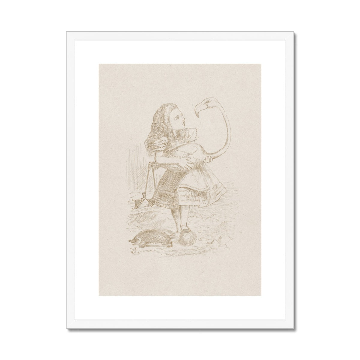 Alice's Adventures in Wonderland | Framed & Mounted Print