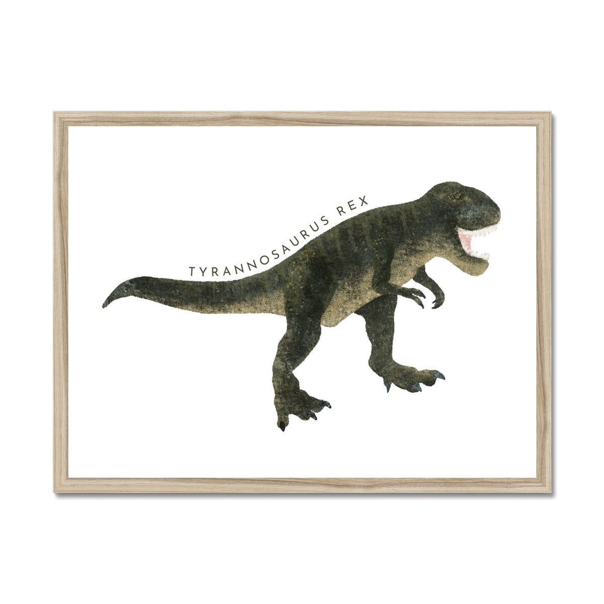 Dinosaur Art - Tyrannosaurus Rex | Framed Print