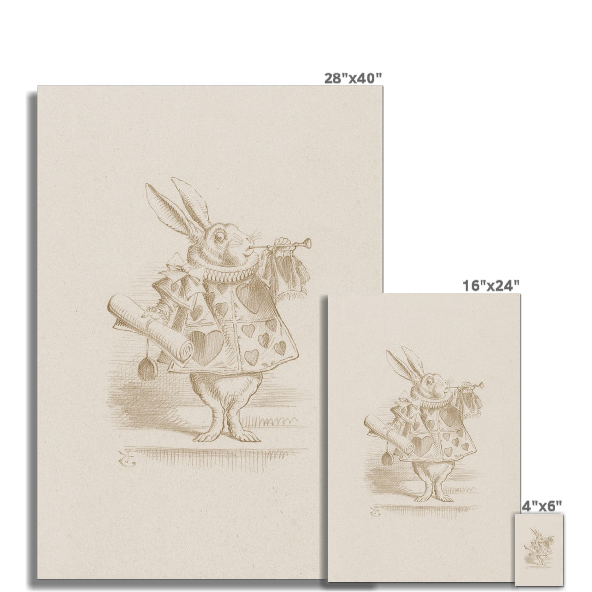 Alice's Adventures in Wonderland | Unframed