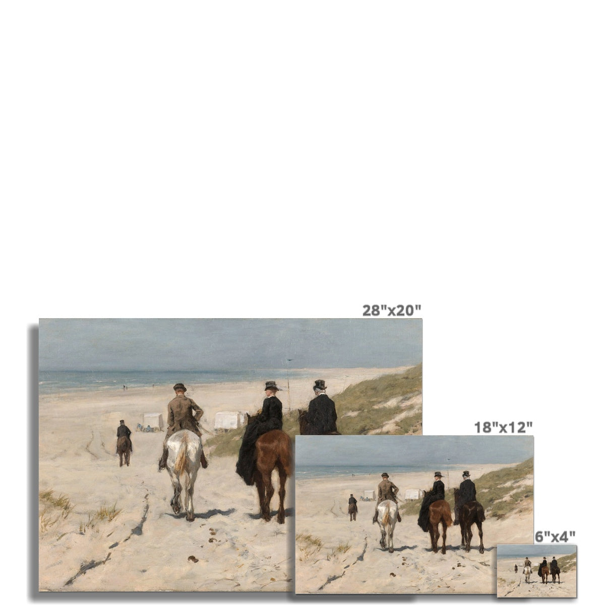 Ride on the Beach, Landscape 00822 |  Unframed