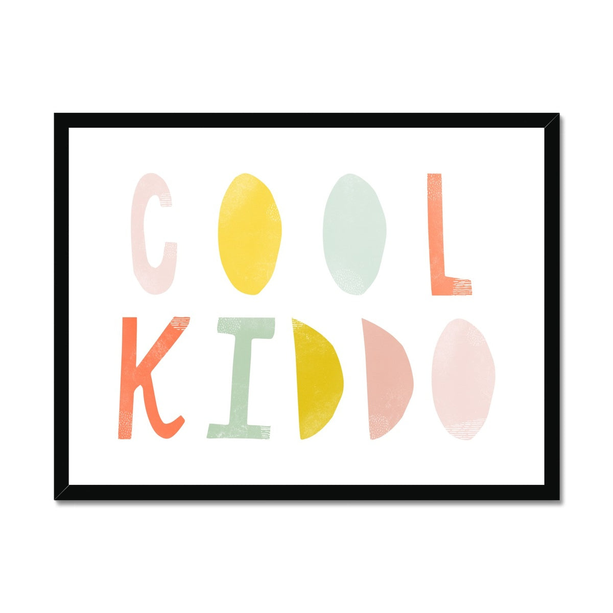 Cool Kiddo - Popsicle | Framed Print