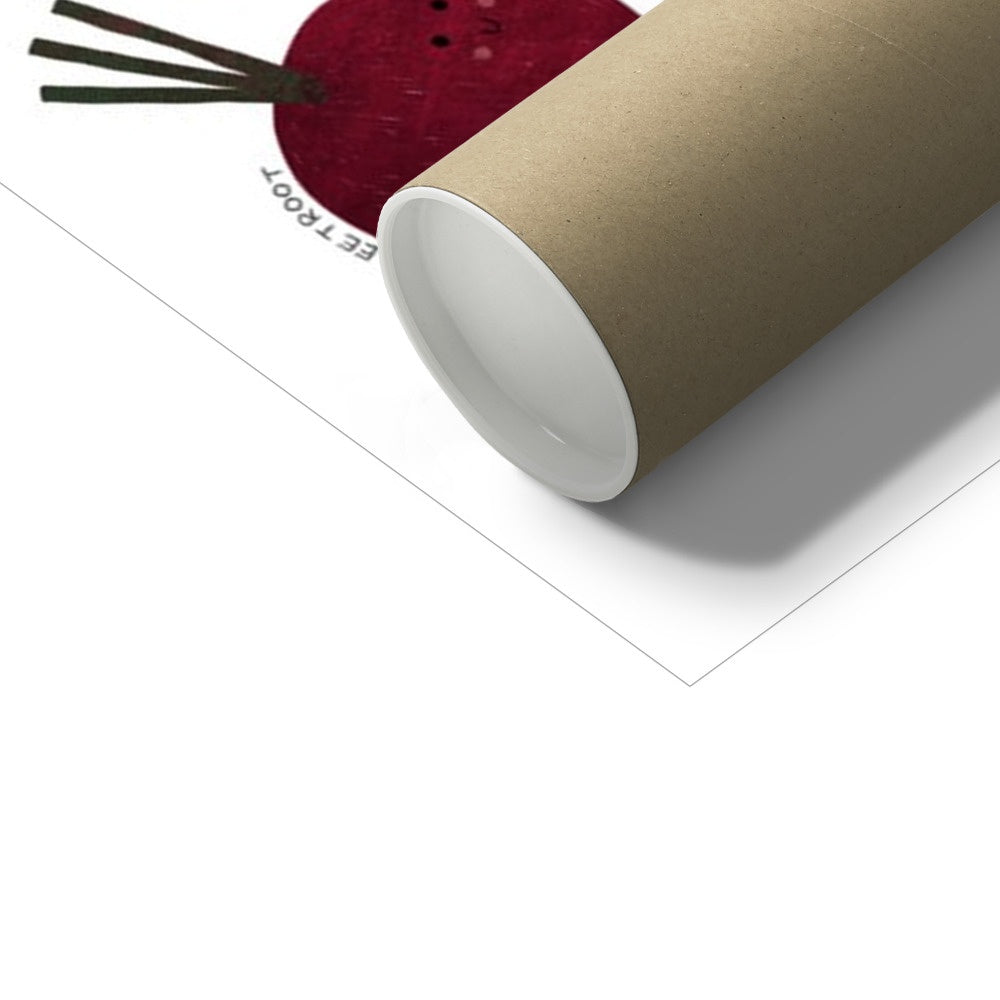 Eat The Rainbow - with faces | Unframed