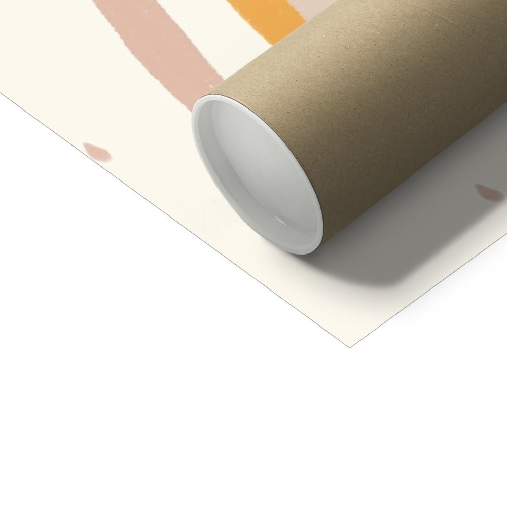 Rainbow Wall Art - Muted Colours | Unframed