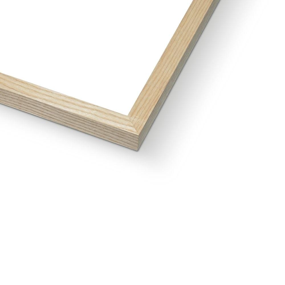 Ostrich - Funny Animal Art (landscape) | Framed Print