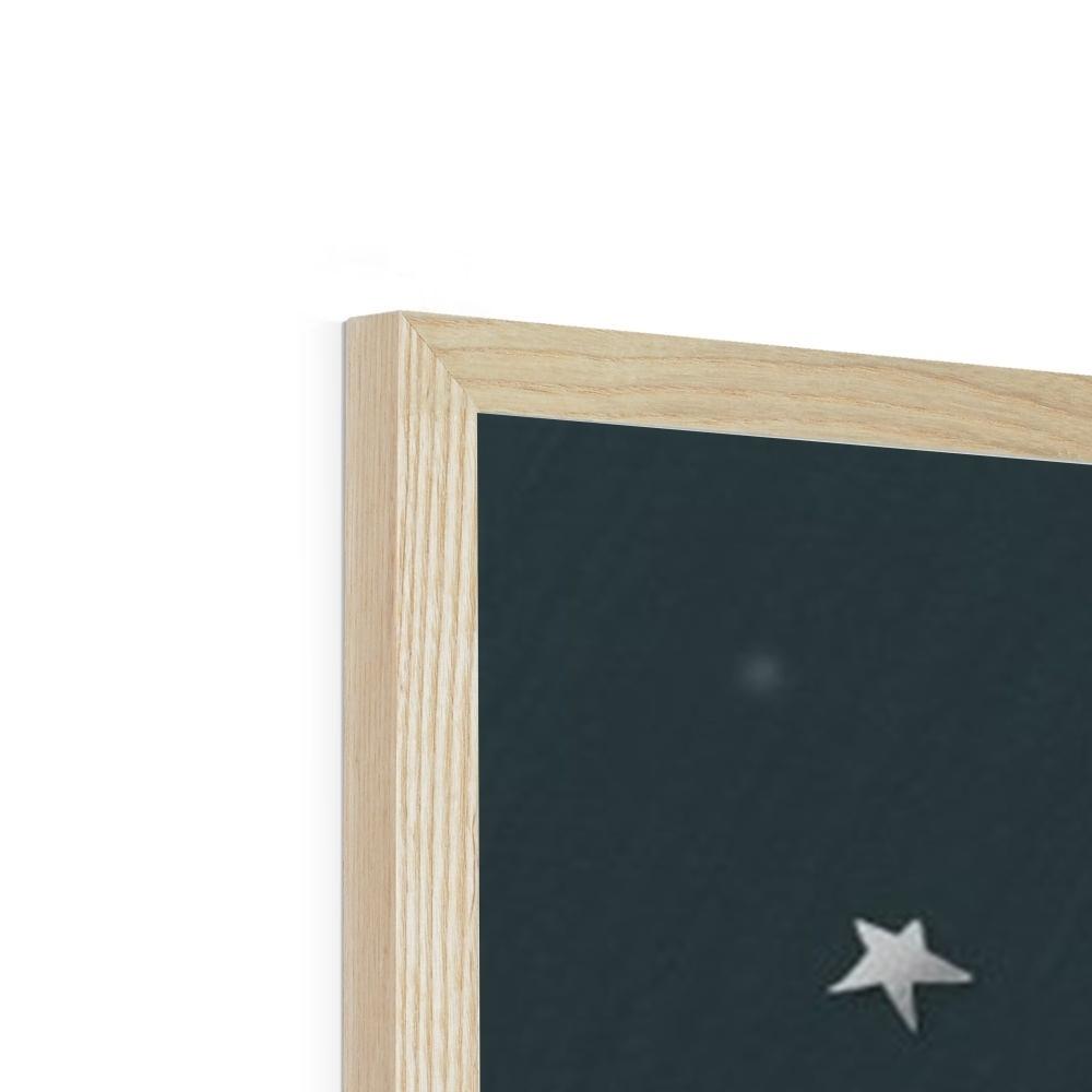 Rocket Space Decor | Framed Print