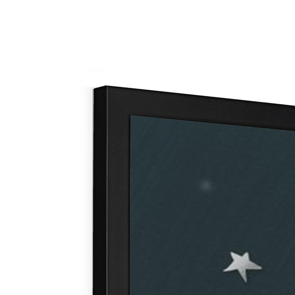 Rocket Space Decor | Framed Print