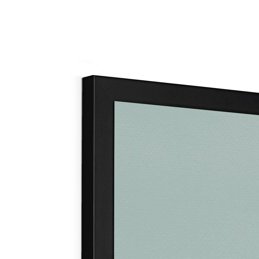 You, Me & The Sea - Quote | Framed Print