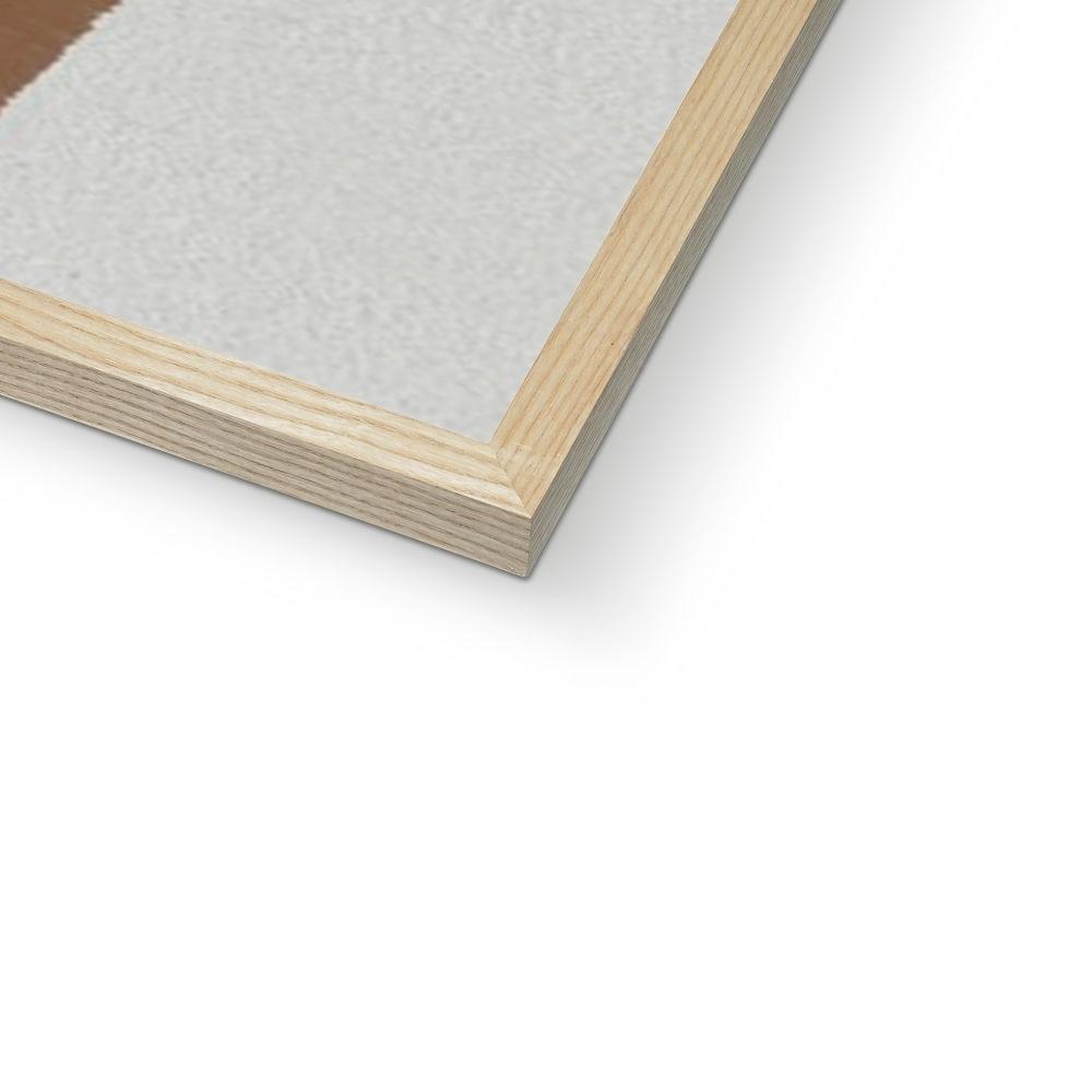 Sleepy Bear | Framed Print