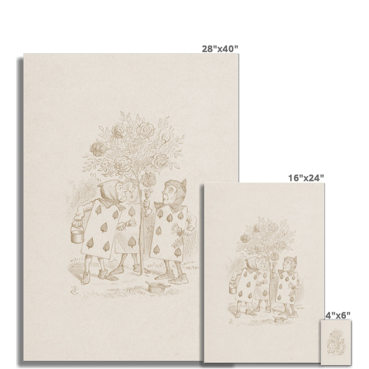 Alice's Adventures in Wonderland | Unframed