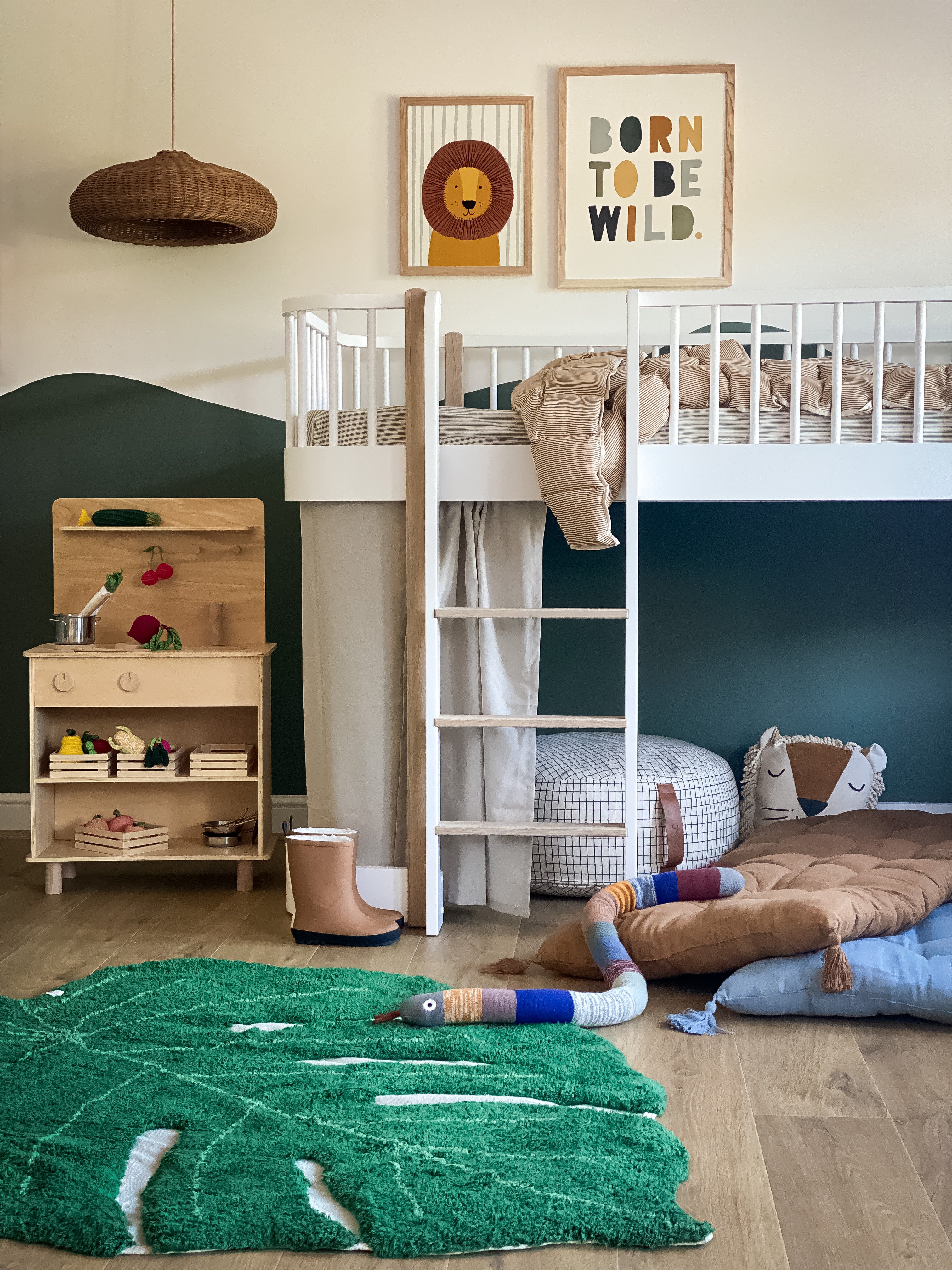 Born To Be Wild Print - Jungle | Framed Print