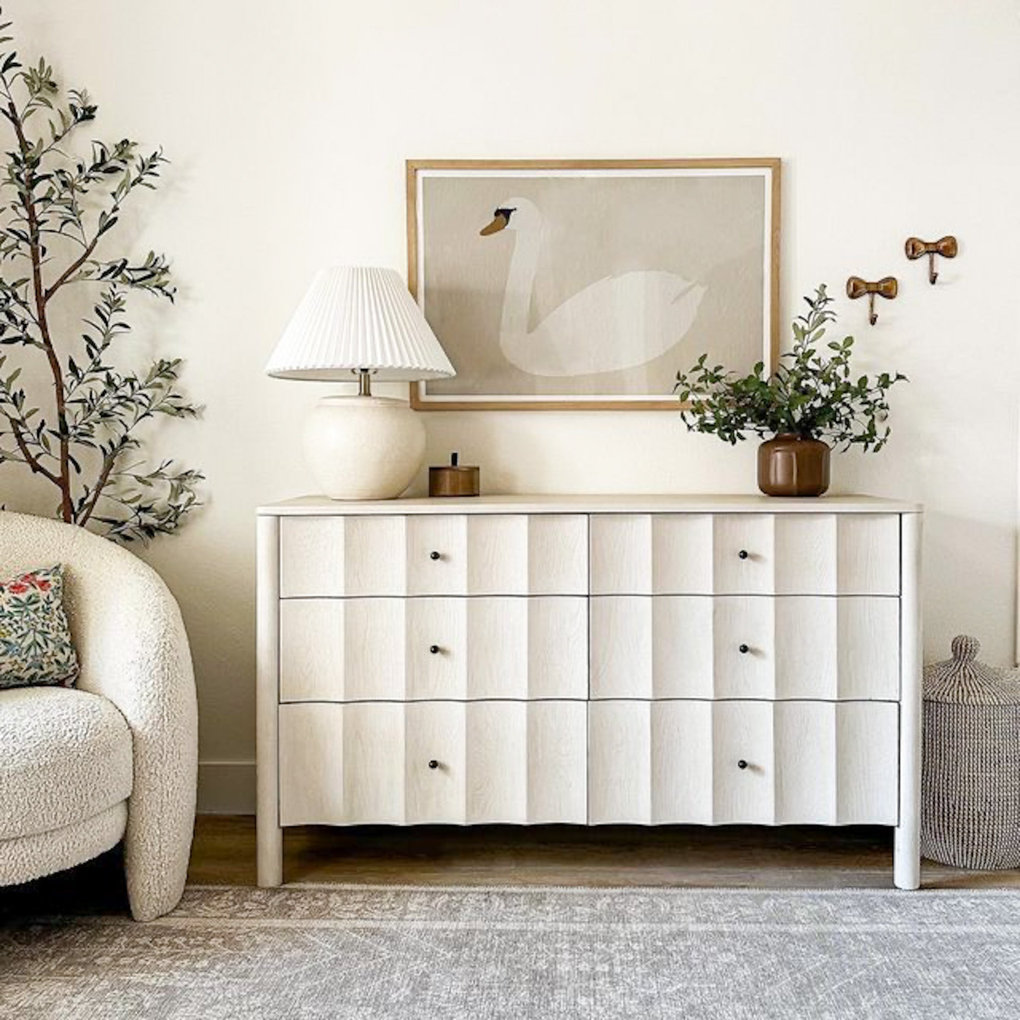 Swan Art - Strong White | Unframed