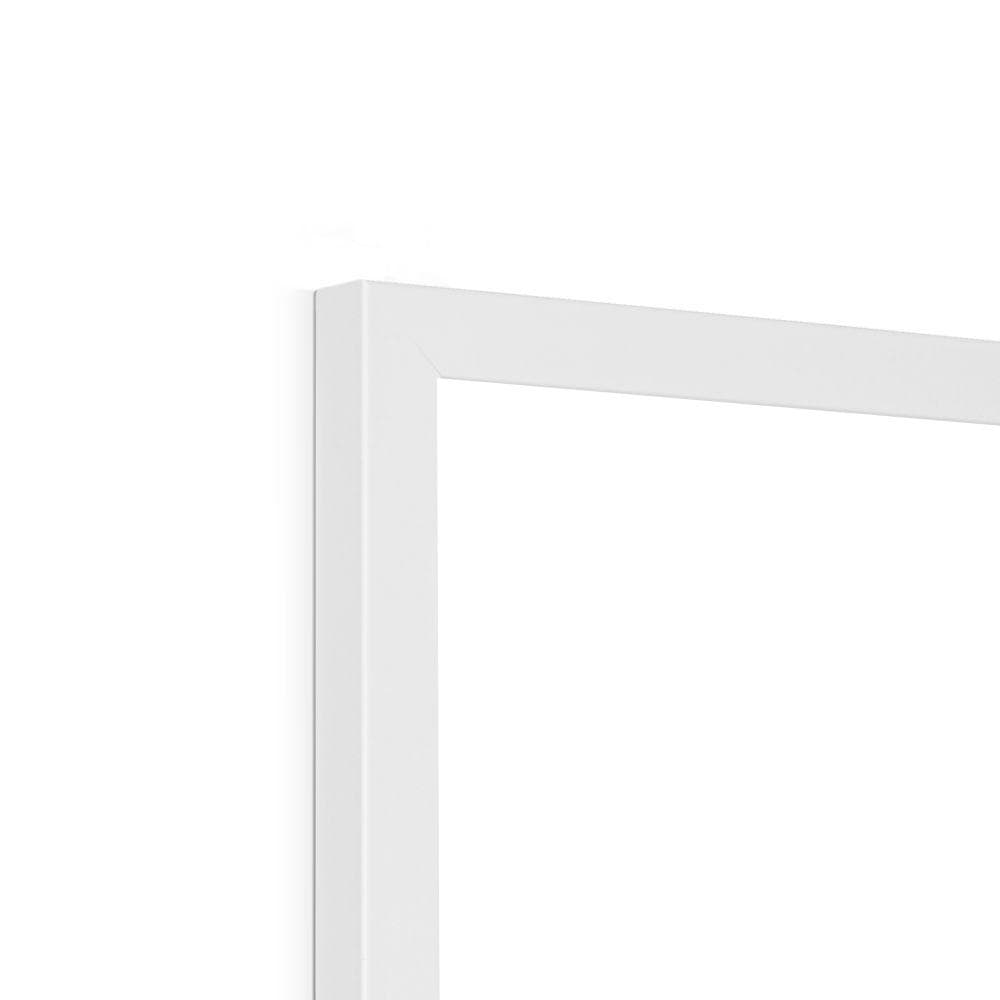 Scandi Rainbow - Watermelon | Framed Print