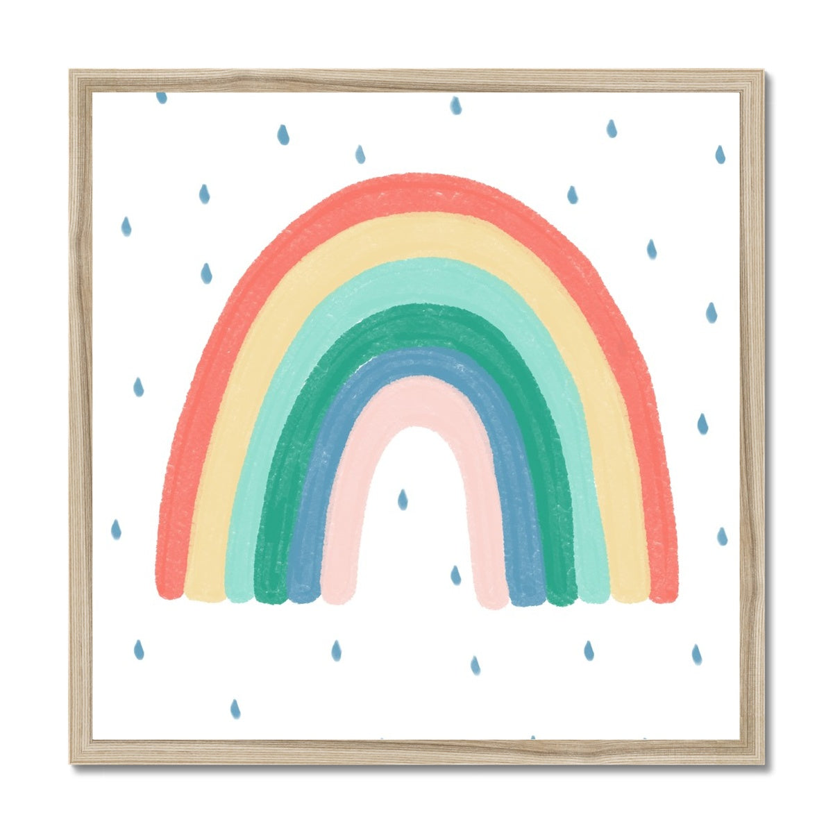 Rainbow Wall Art - Rainbow Colours | Framed Print