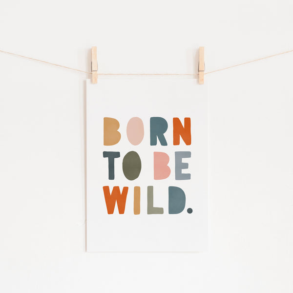 Born To Be Wild Print - Magic Carpet |  Fine Art Print