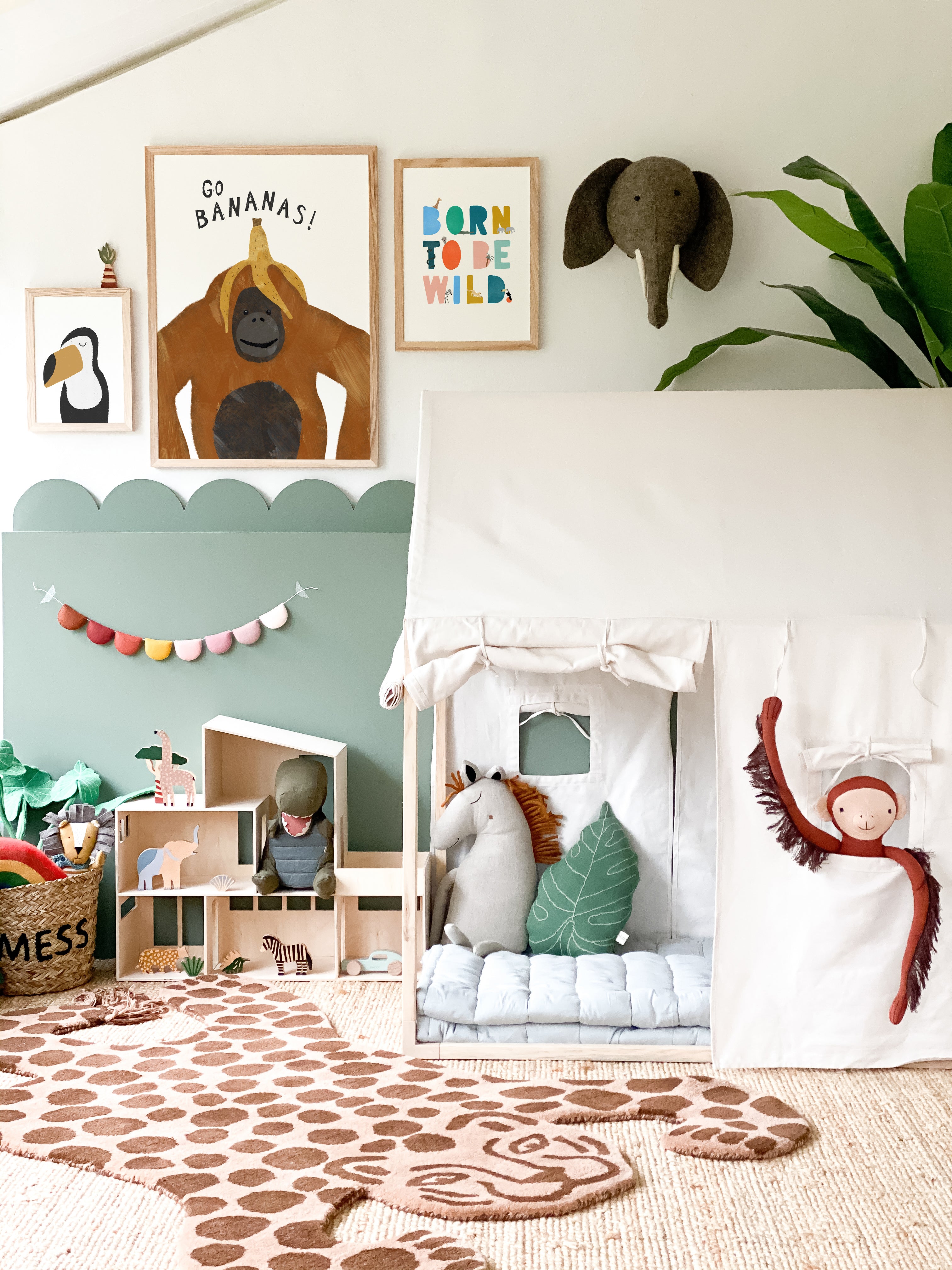 Go Bananas Orangutan Poster | Framed Print