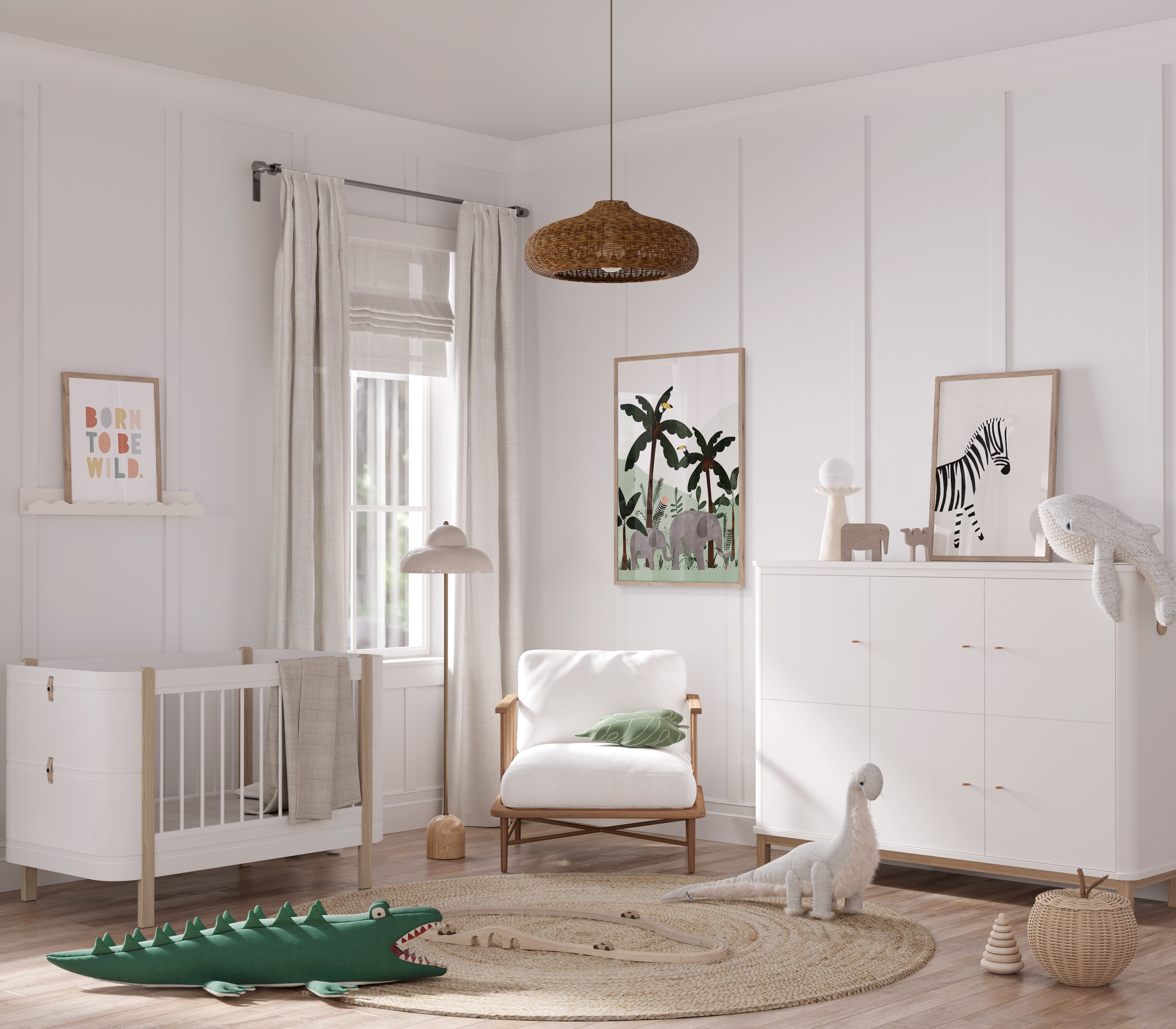 Zebra - Nursery Art |  Unframed