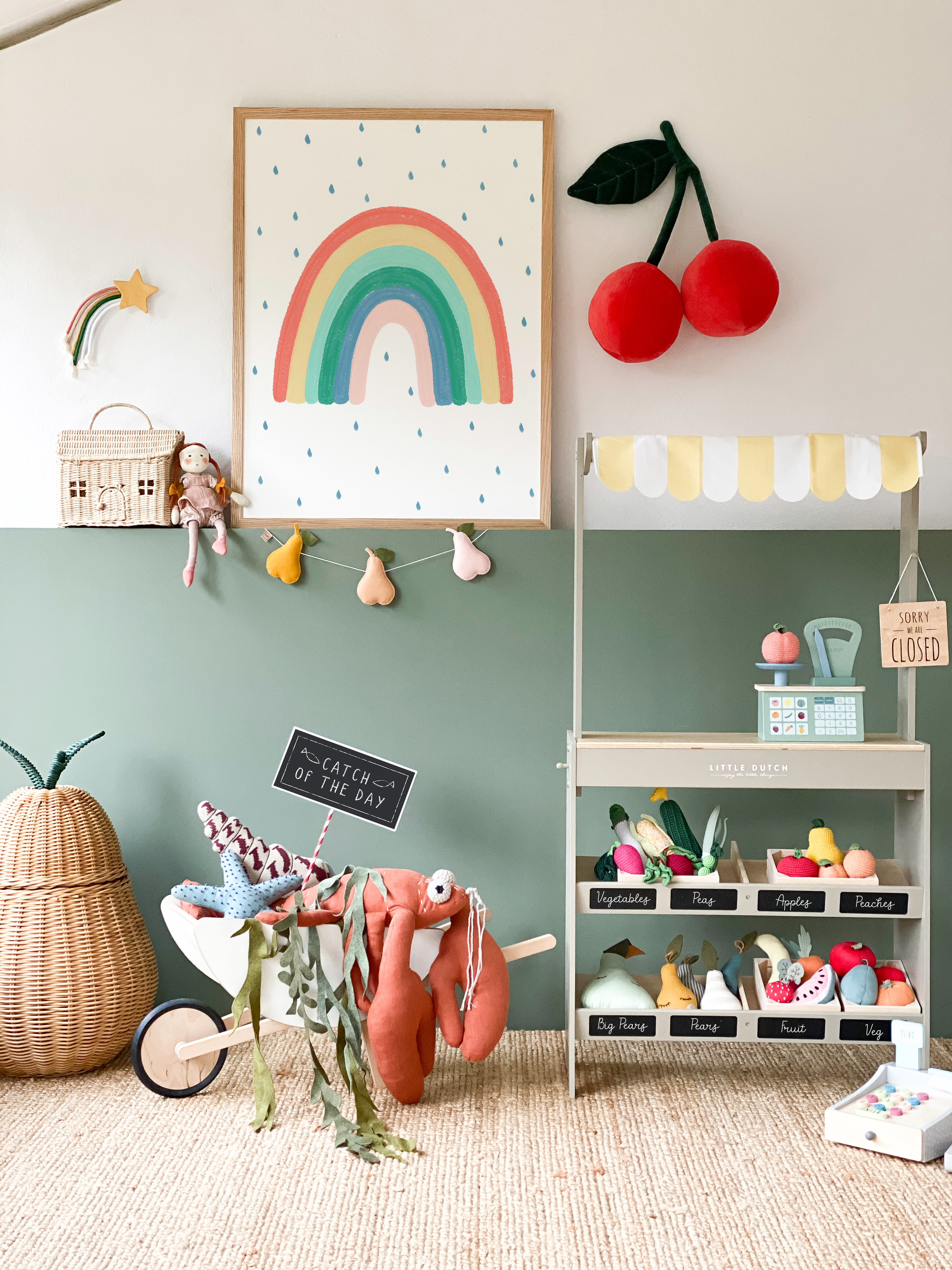 Rainbow Wall Art - Rainbow Colours | Unframed