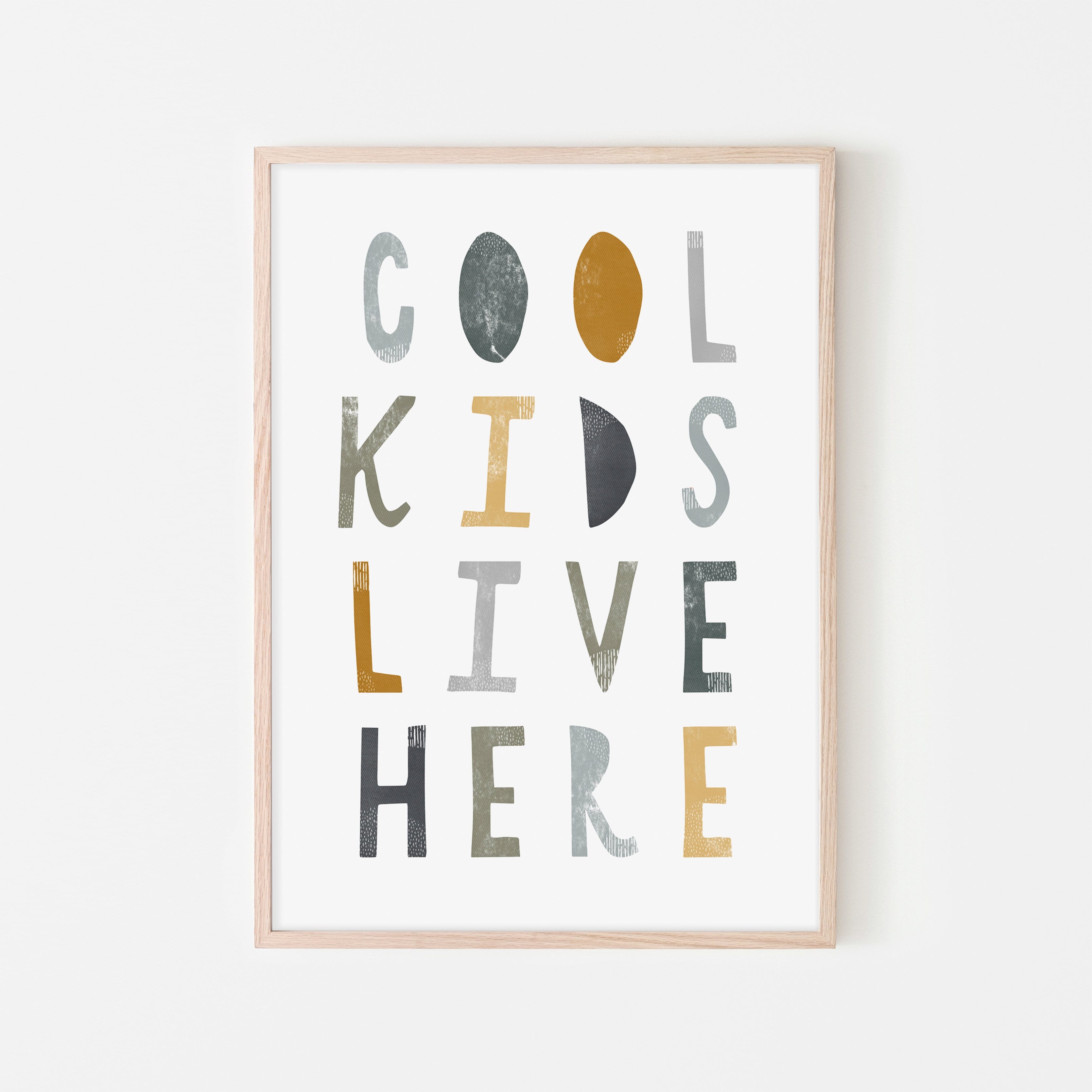 Cool Kids Live Here - Jungle | Framed Print