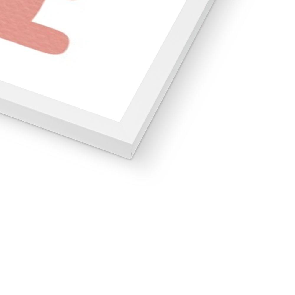 You Are My Sunshine - Ice Cream Colours | Framed Print