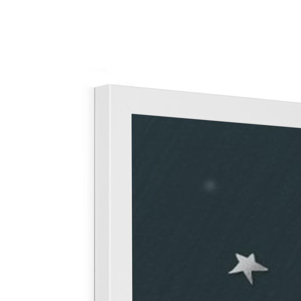 Rocket Space Decor | Framed Print