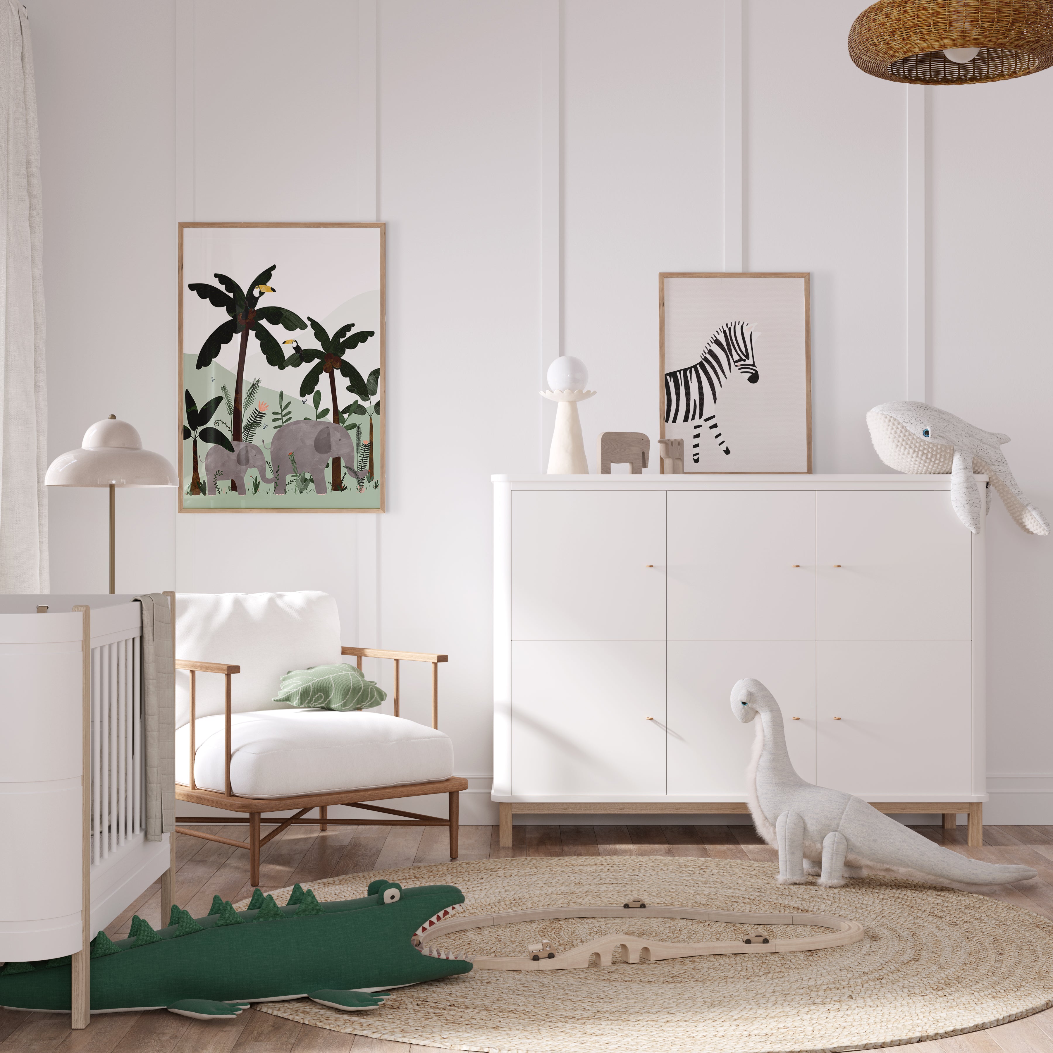 Zebra - Nursery Art |  Unframed