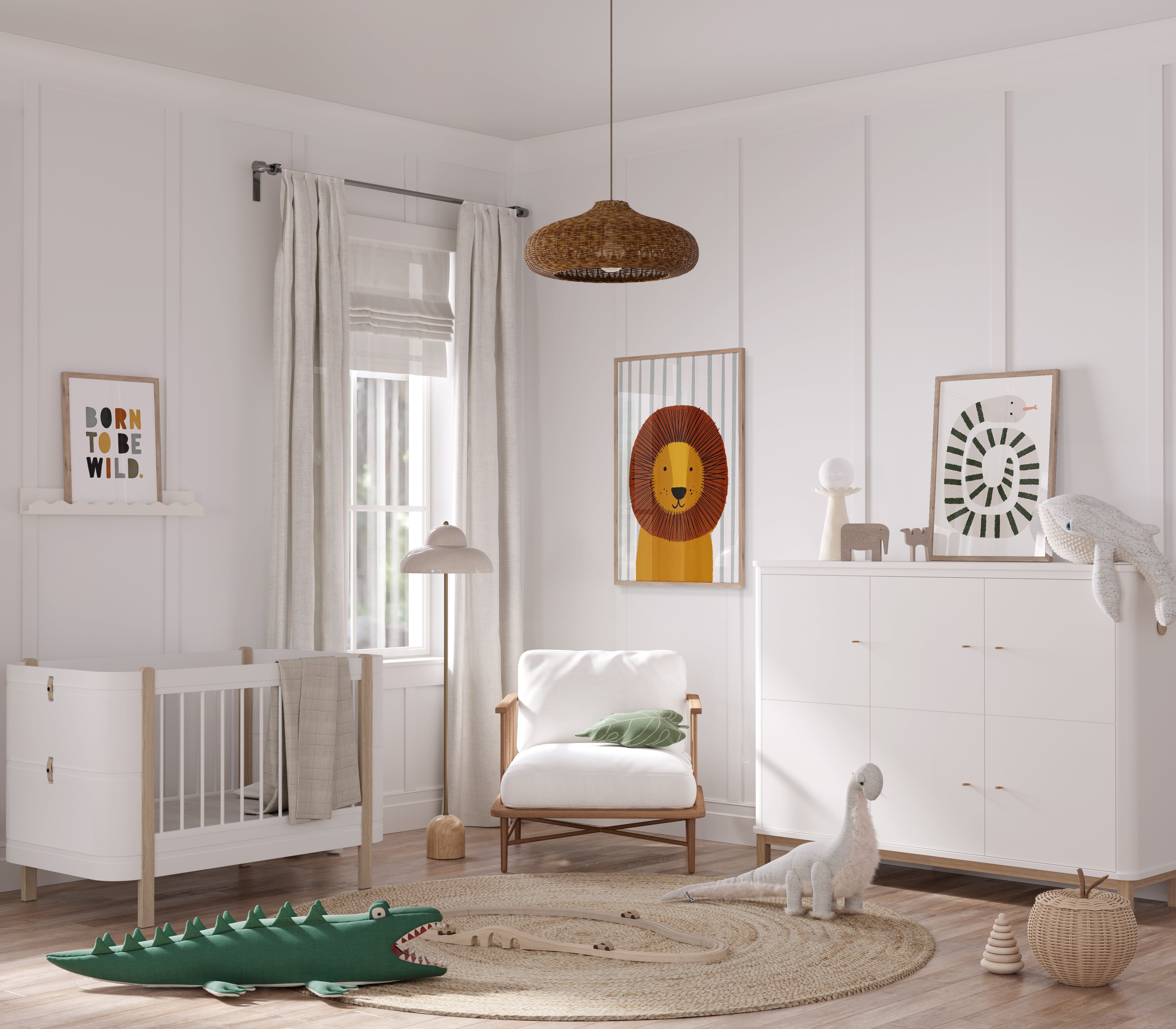 Born To Be Wild Print - Jungle | Framed Print