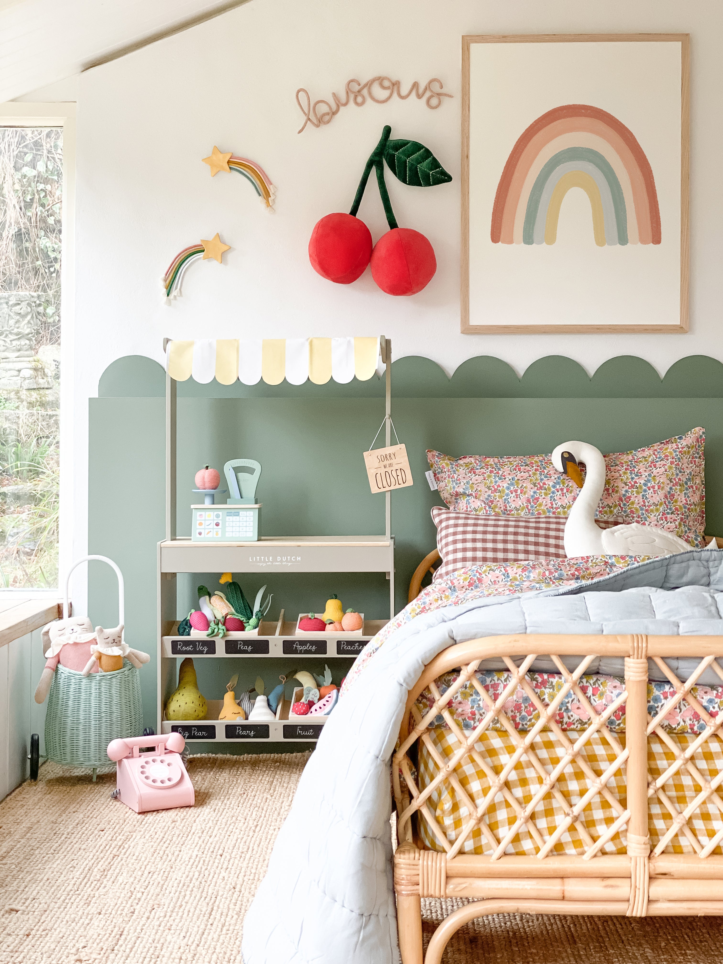 Rainbow Wall Art - Subtle - No Drops | Unframed