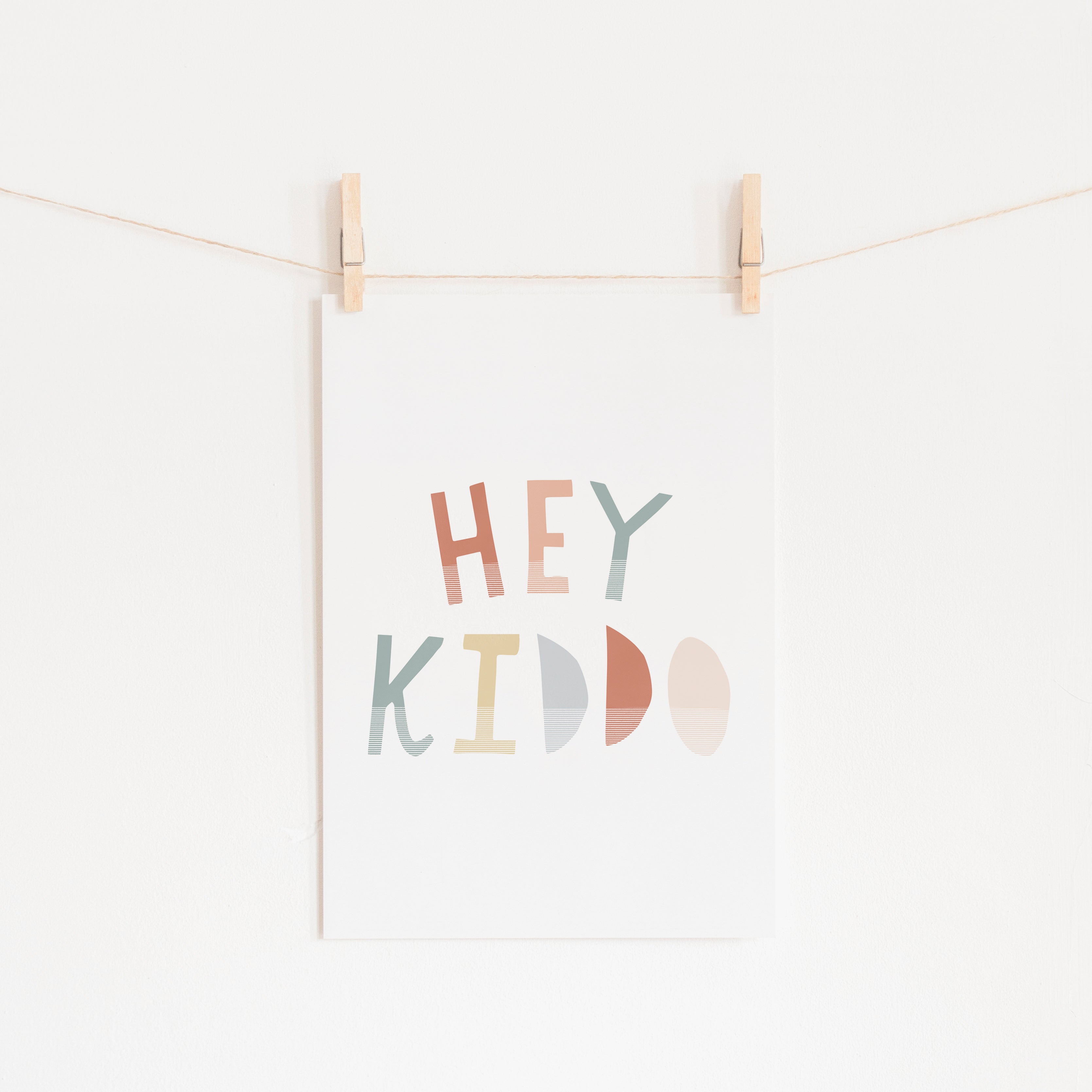 Hey Kiddo - Subtle | Unframed