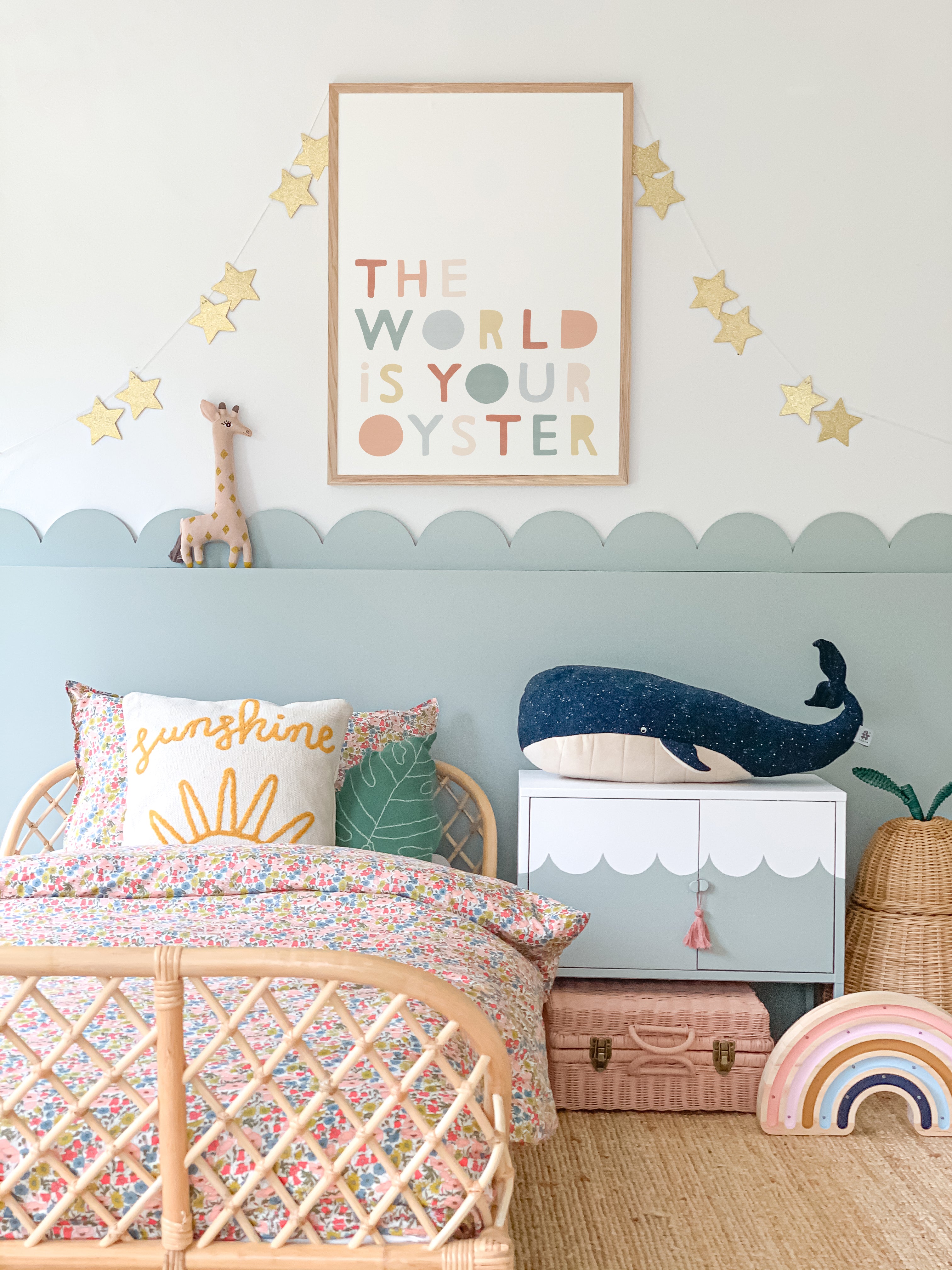The World is Your Oyster - Subtle | Framed Print