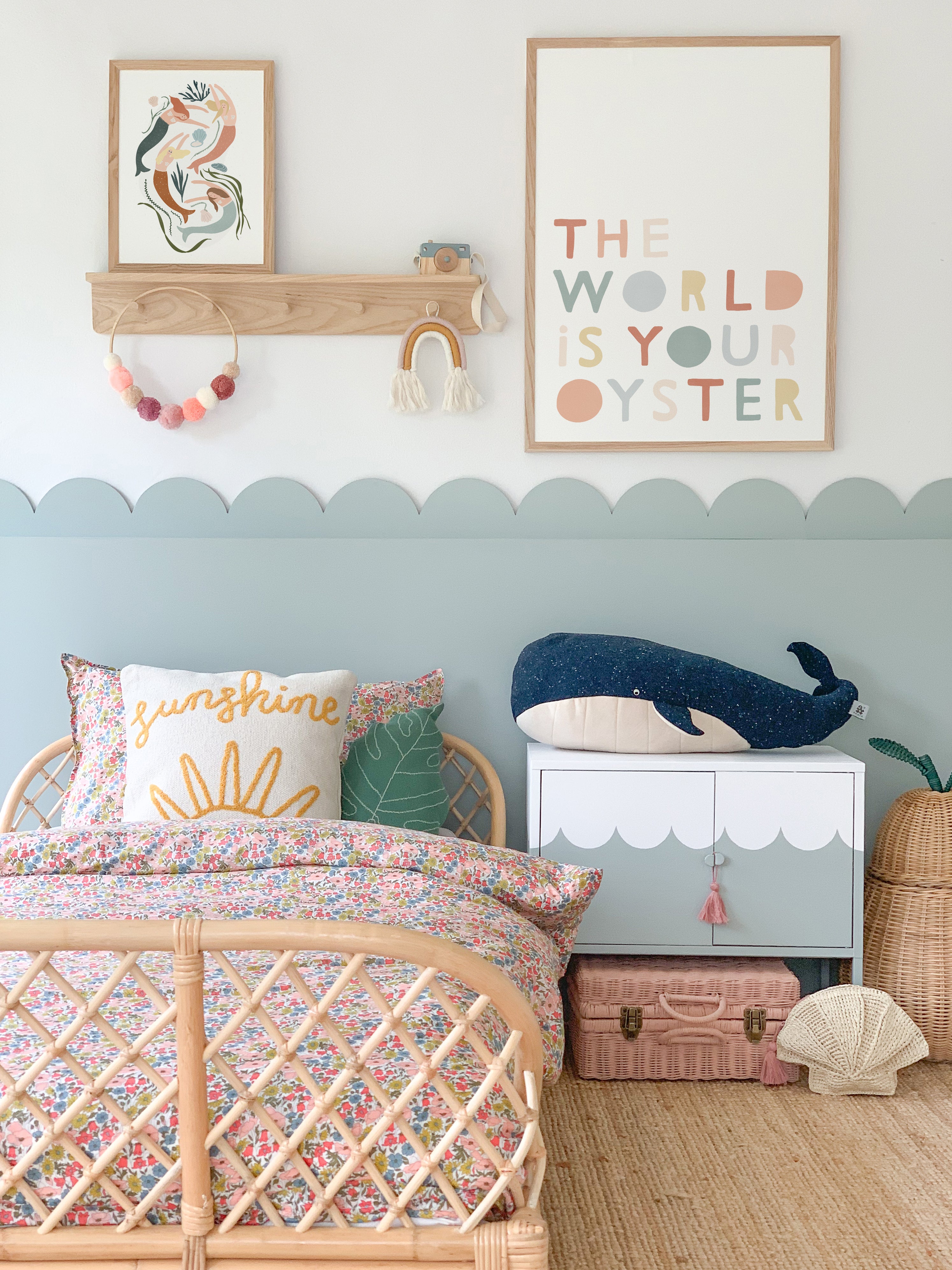 The World is Your Oyster - Subtle | Framed Print