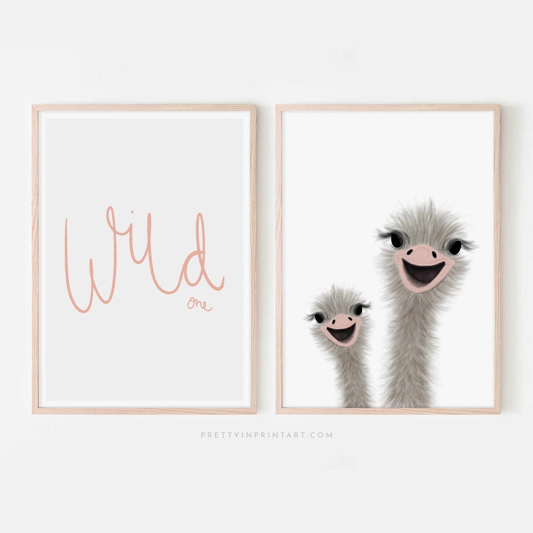 Wild One - Pink | Framed Print