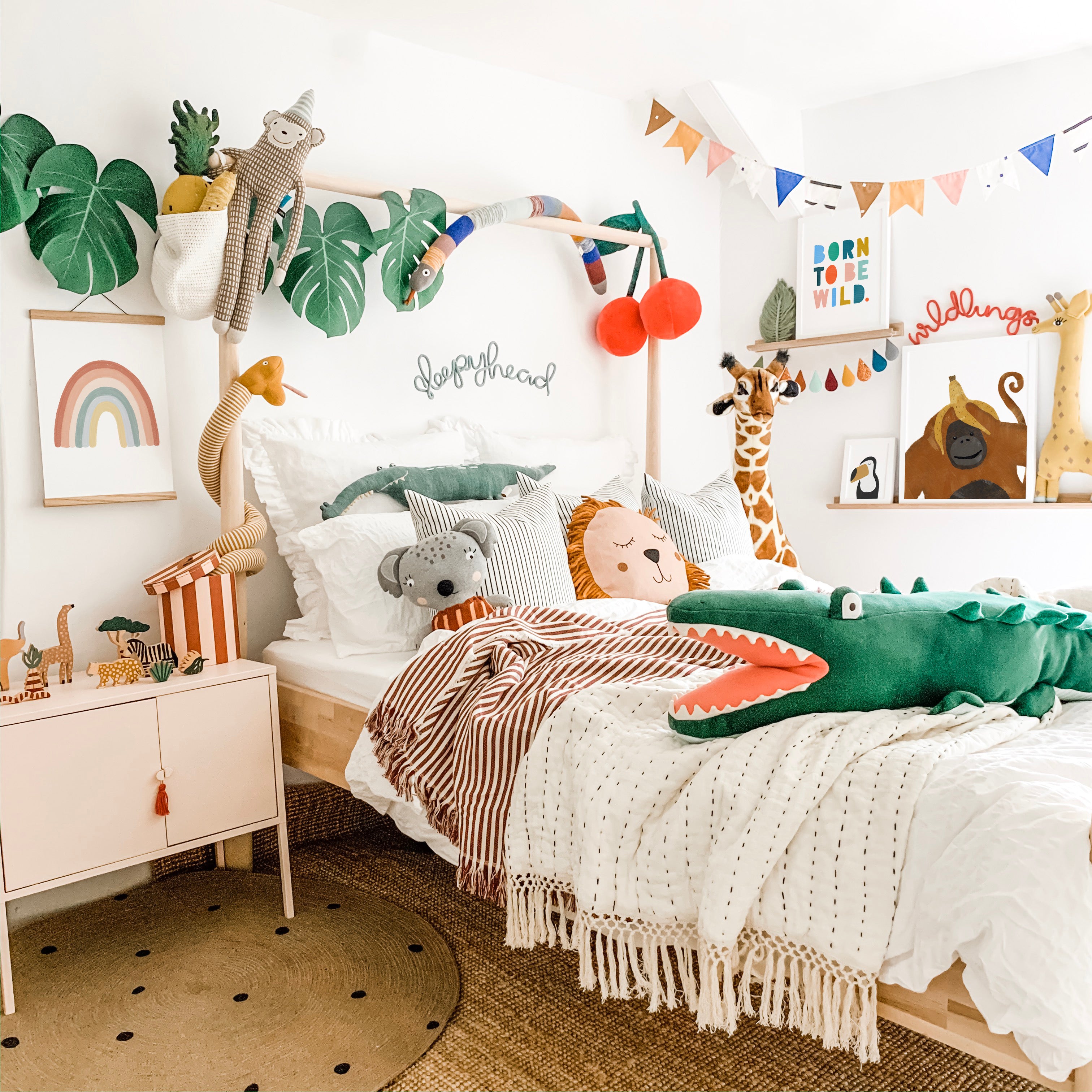 Rainbow Wall Art - Subtle - No Drops | Framed Print