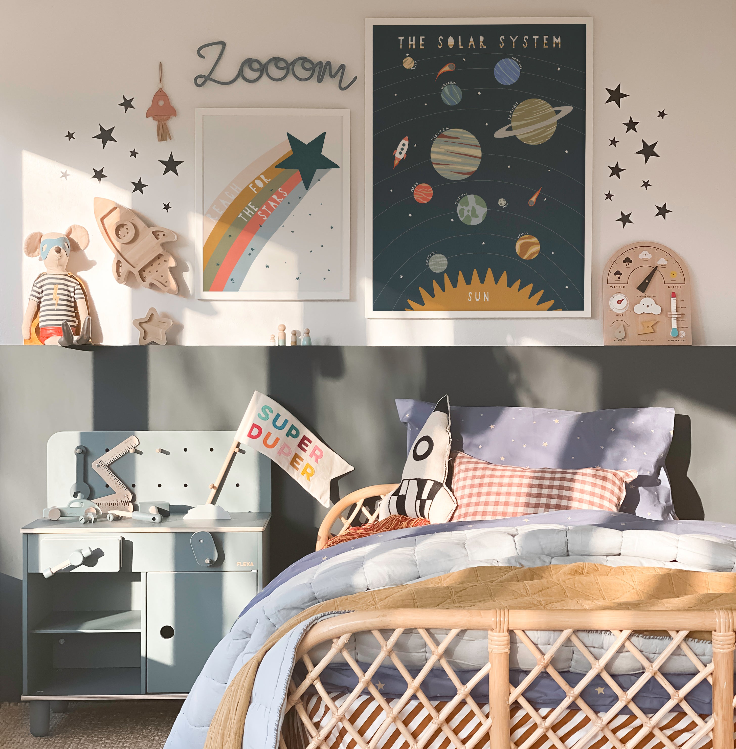 Reach for the Stars Quote - Space | Unframed