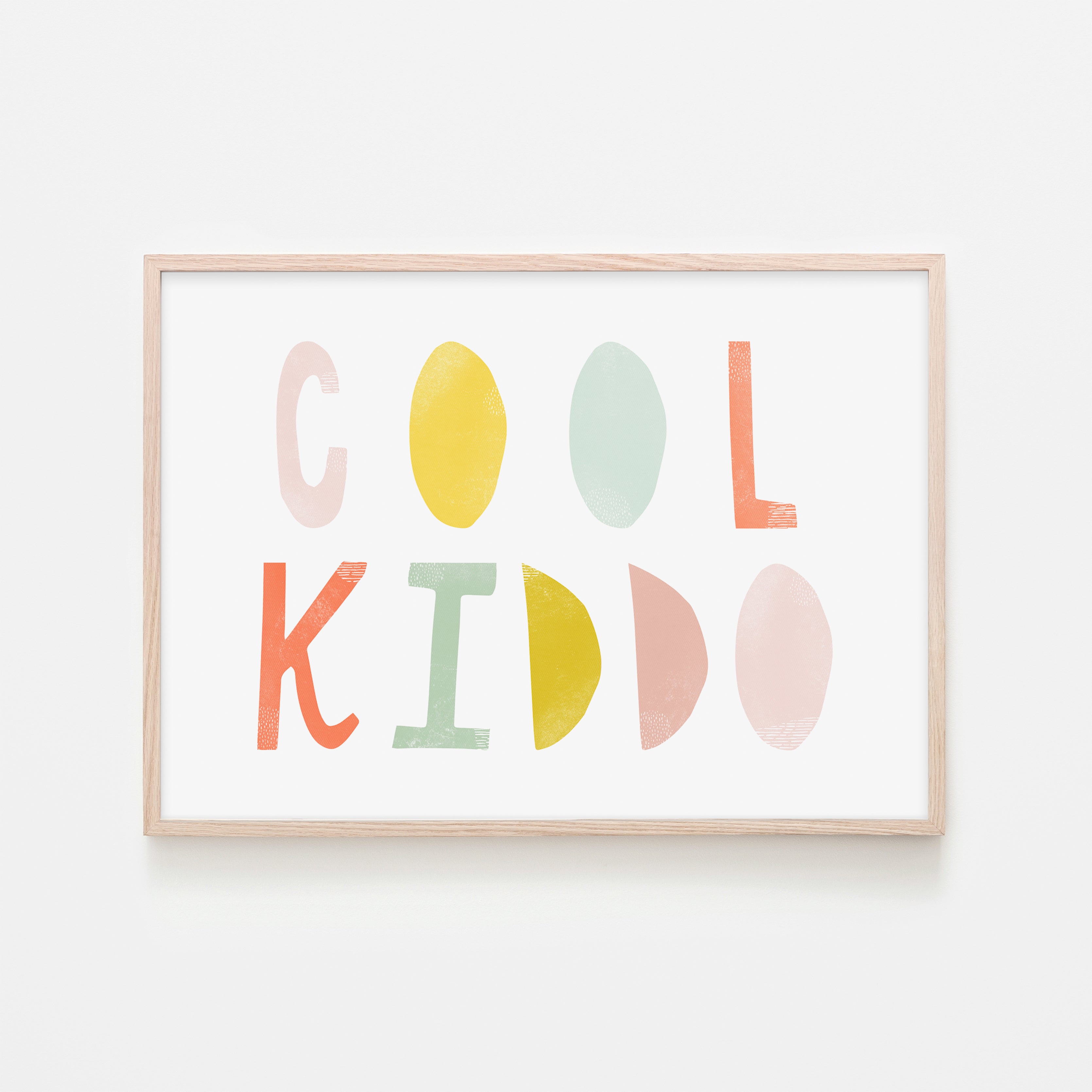 Cool Kiddo - Popsicle | Framed Print