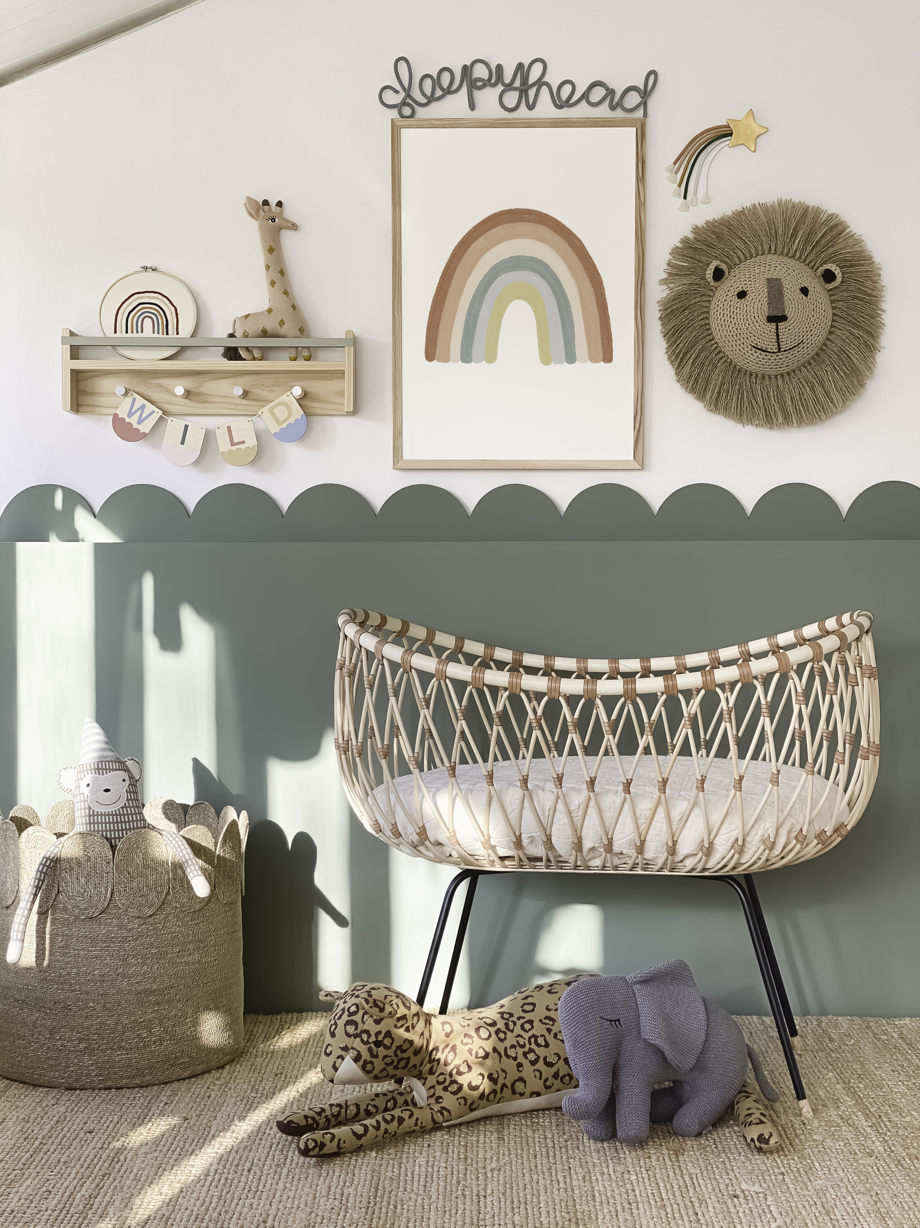 Rainbow Wall Art - Subtle - No Drops | Unframed