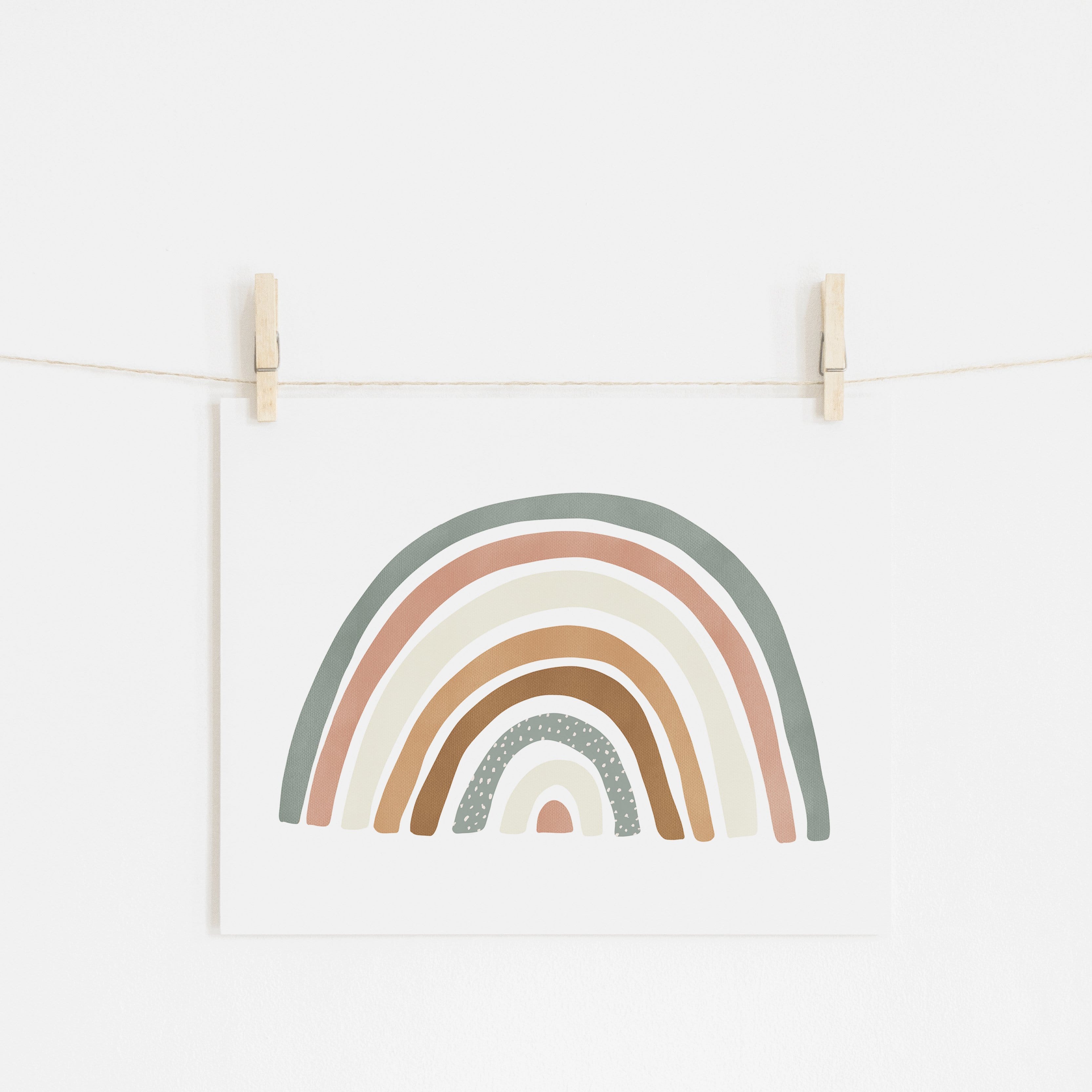 Scandi Rainbow - Watermelon | Fine Art Print
