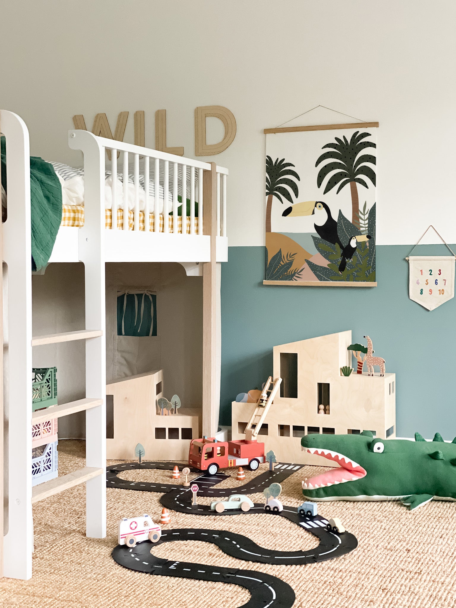 Toucans - Jungle Wall Art |  Unframed