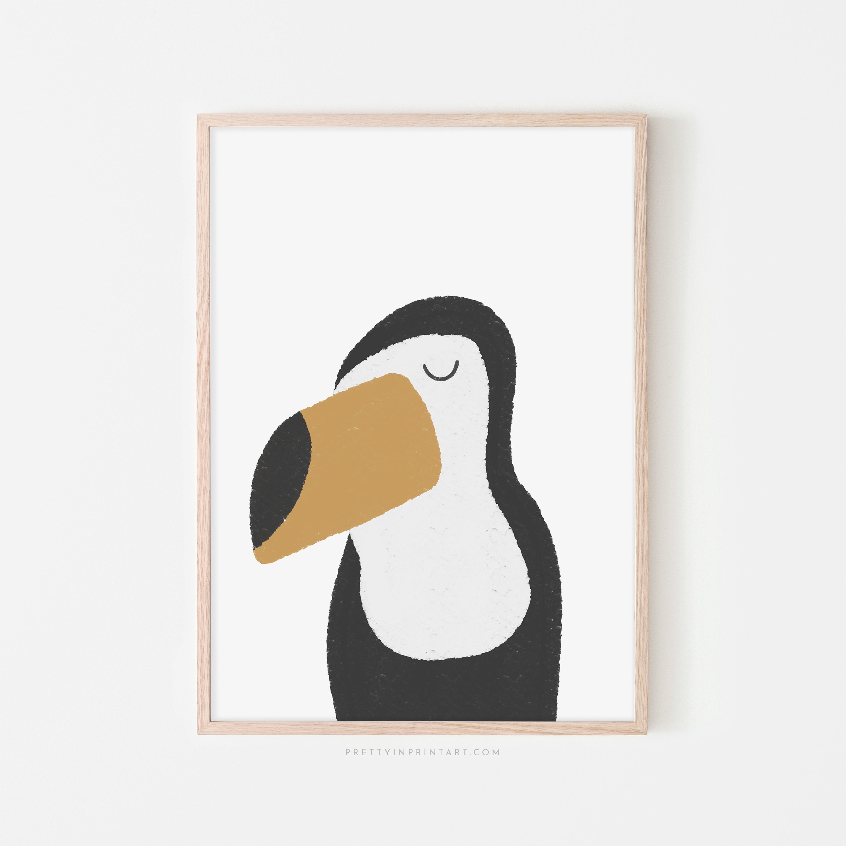 Toucan Print - Plain | Framed Print