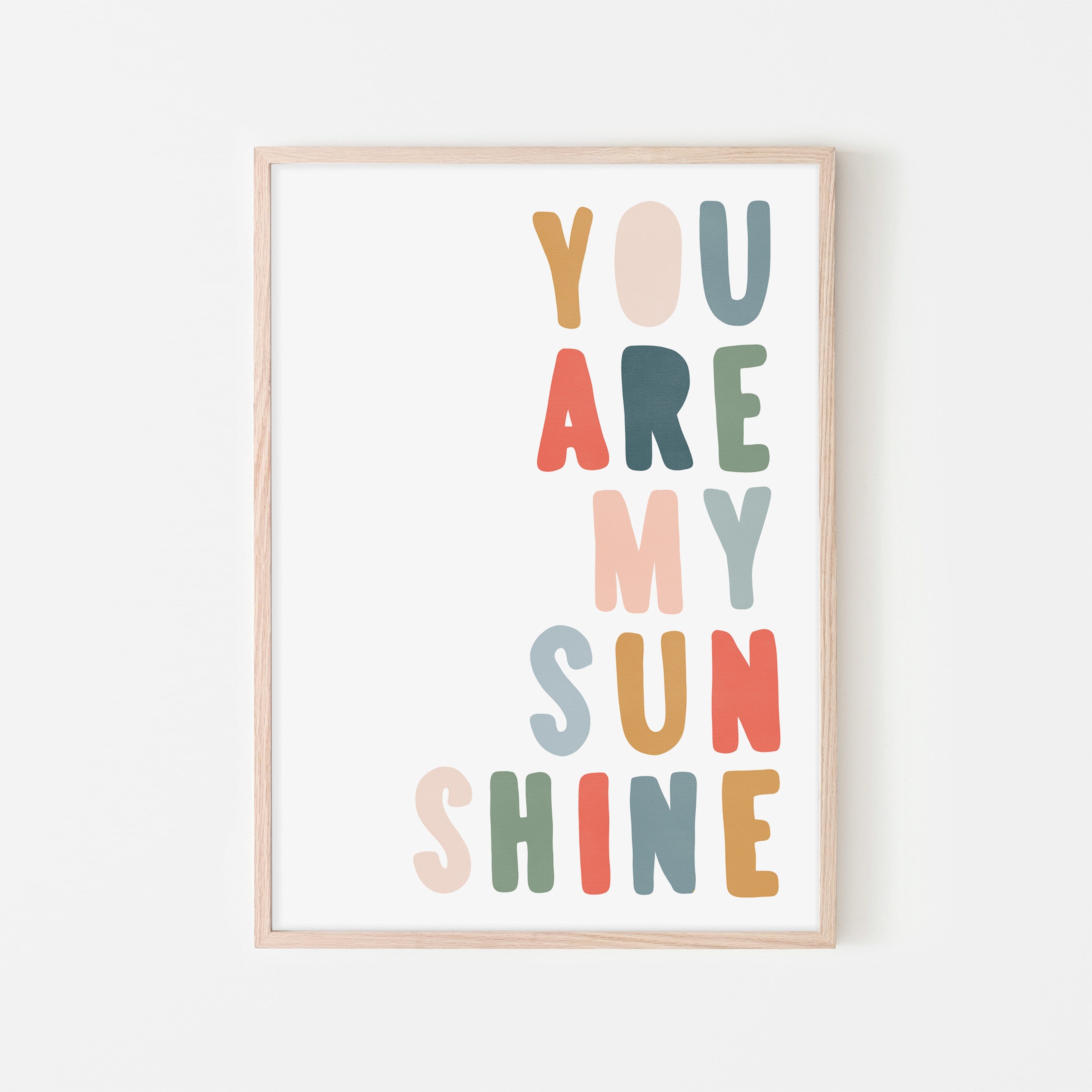 You Are My Sunshine - Magic Carpet | Framed Print